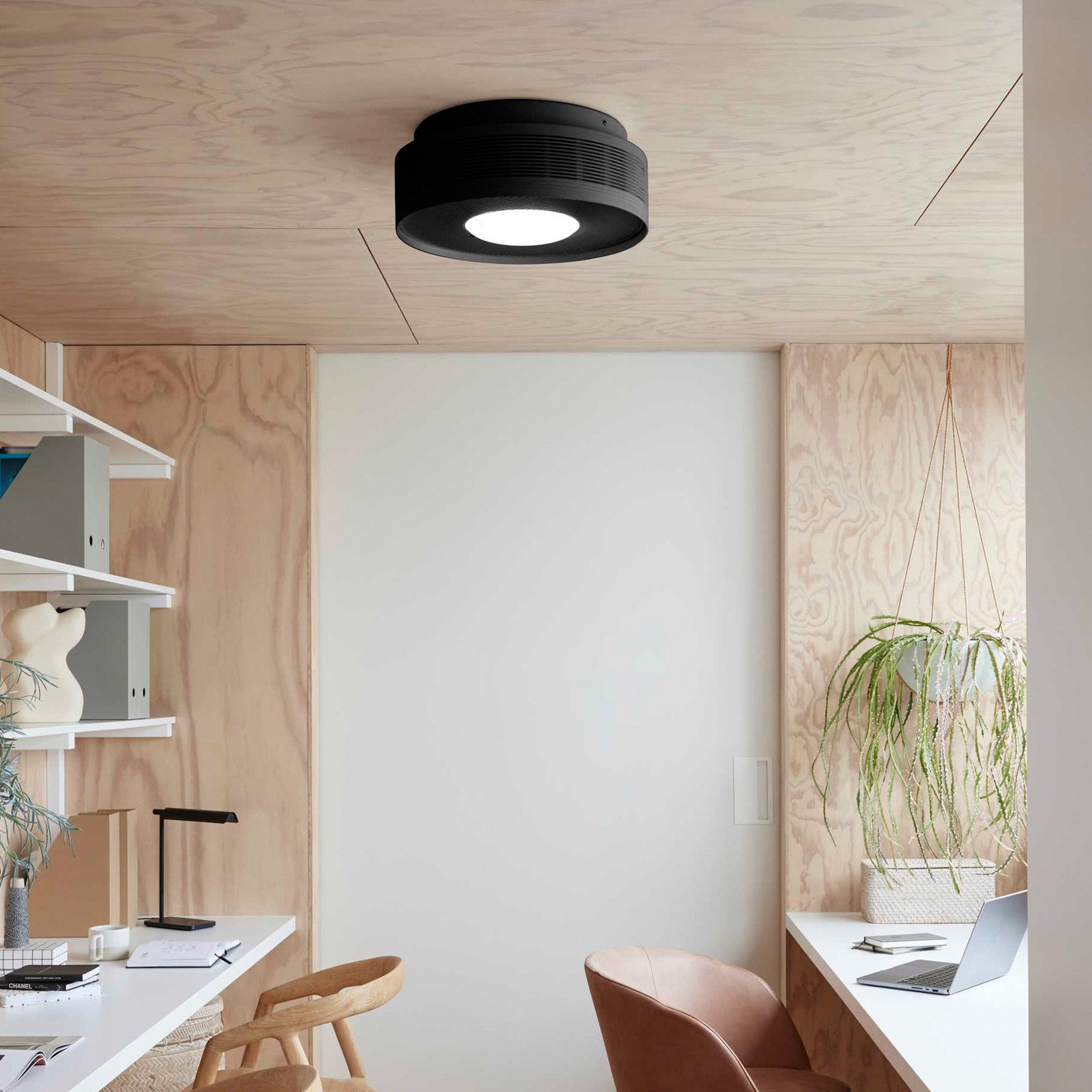 Beacon Lighting Purificator de aer Beacon cu lumină Sanso negru AC HEPA13 CCT - Camera de zi / sufragerie - modern - Metal