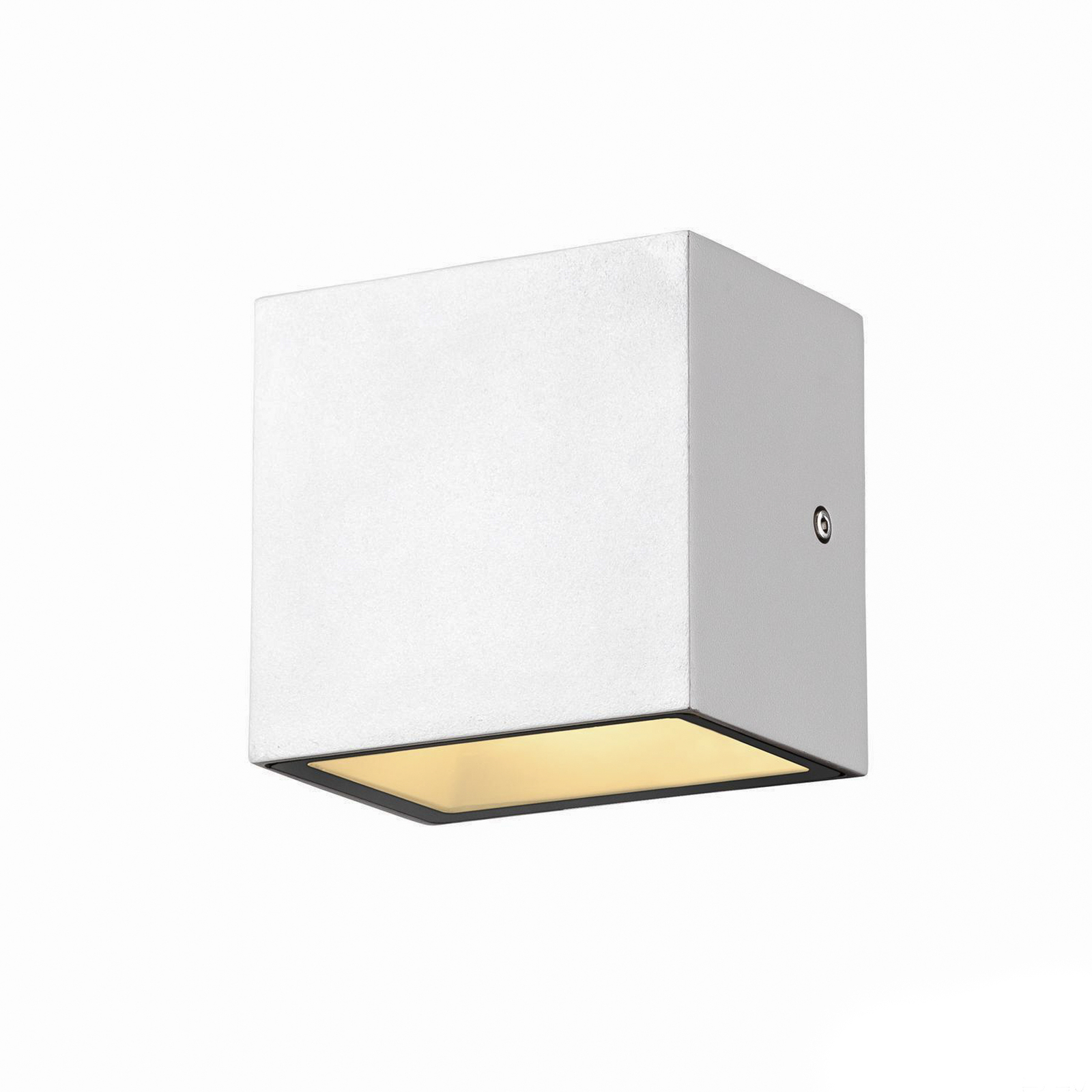 SLV Sitra Single LED wall light down para exterior, branco