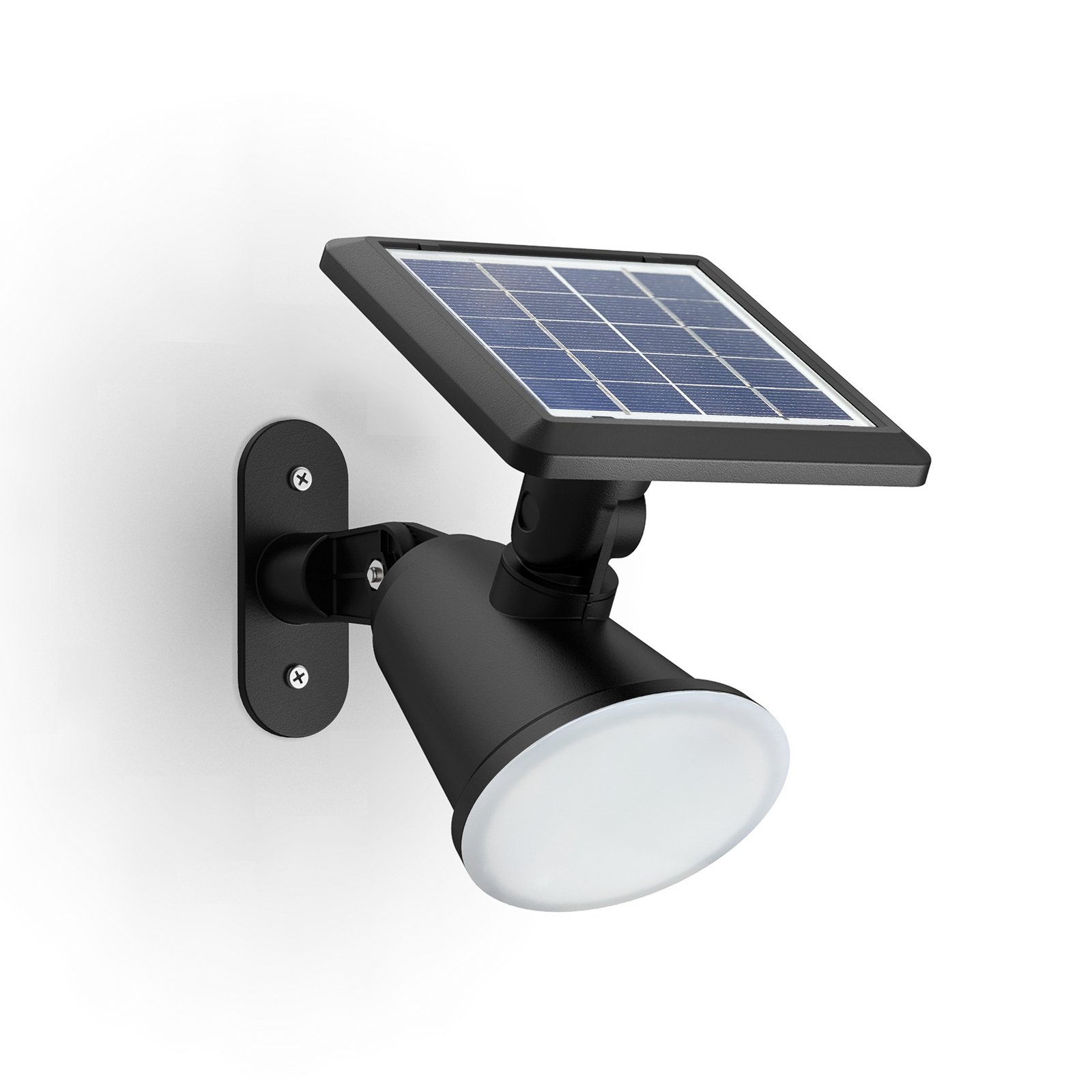 Philips LED слънчева стенна лампа Jivix, 2 броя