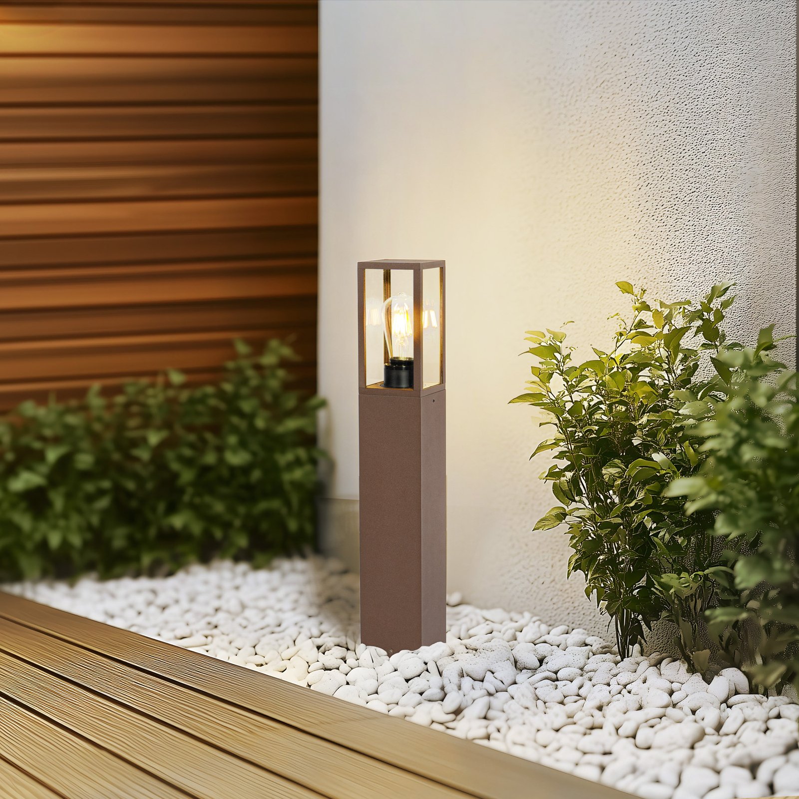 Robigus Bollard Rust - Lindby