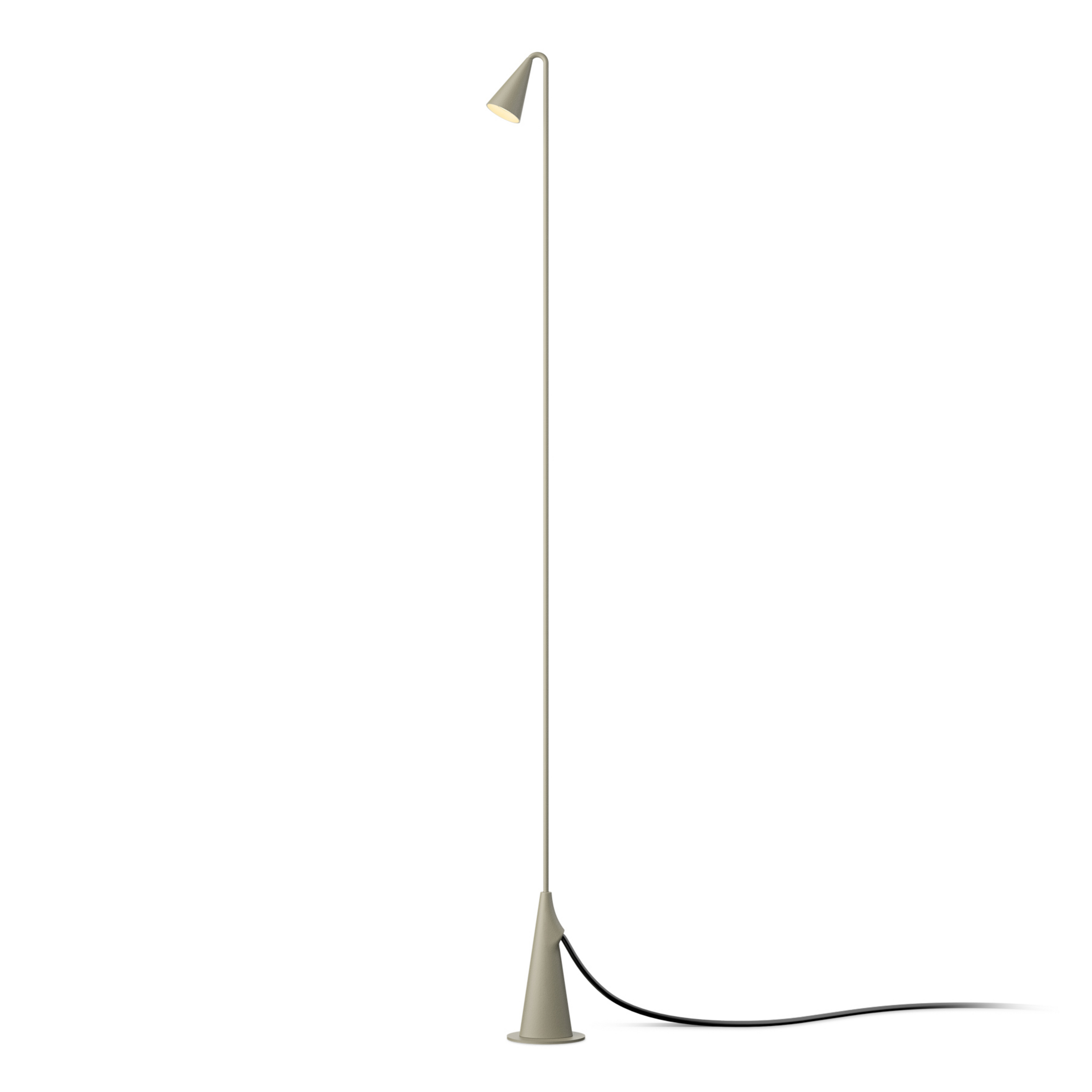 Lampada da terra da esterno a LED Brisa, a 1 luce, color kaki - Vibia