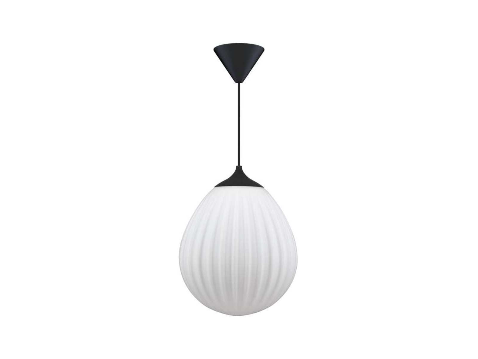 Around the World Lustră Pendul Medium White/Black - UMAGE