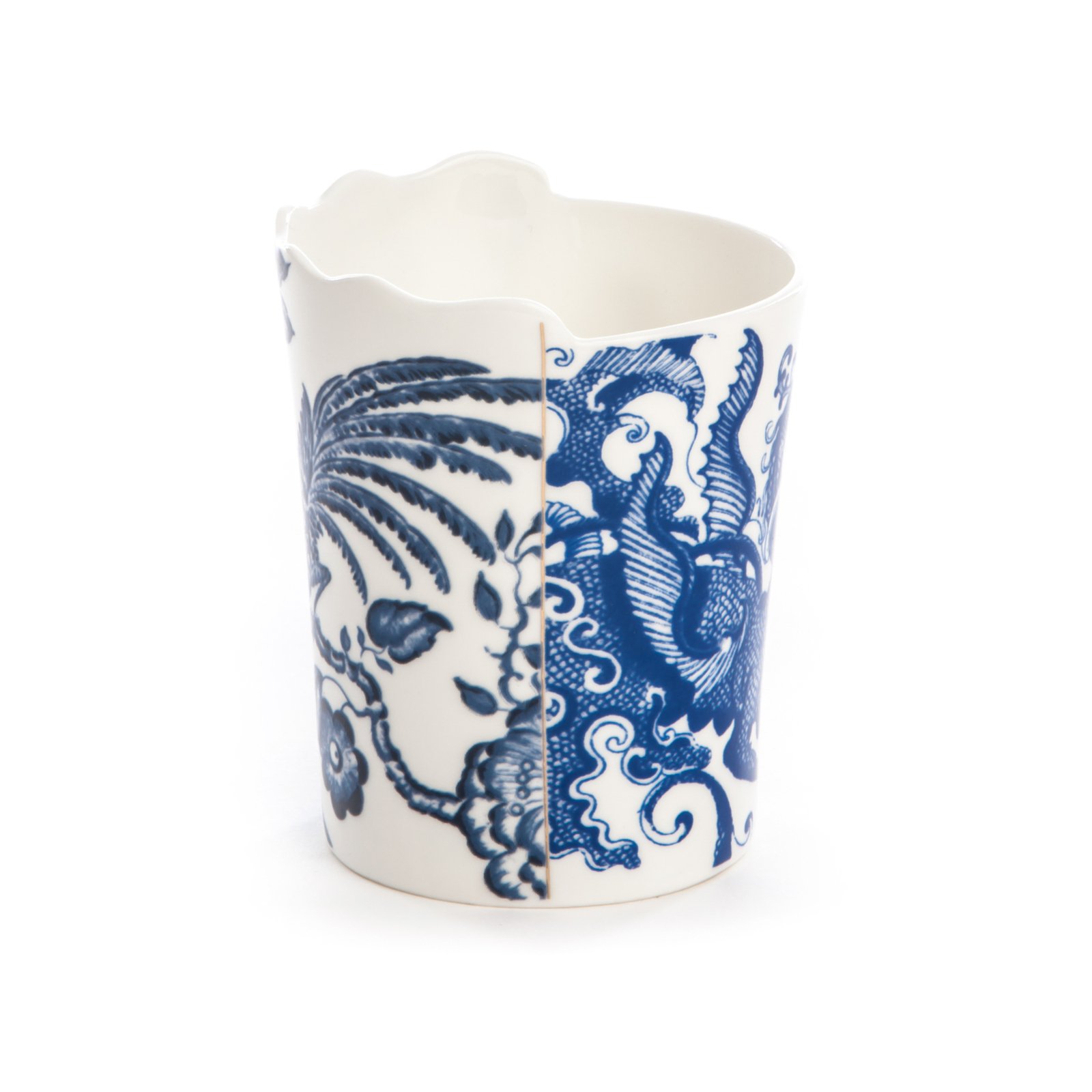 SELETTI Hybrid Procopia bögre, fehér, 350 ml, porcelán