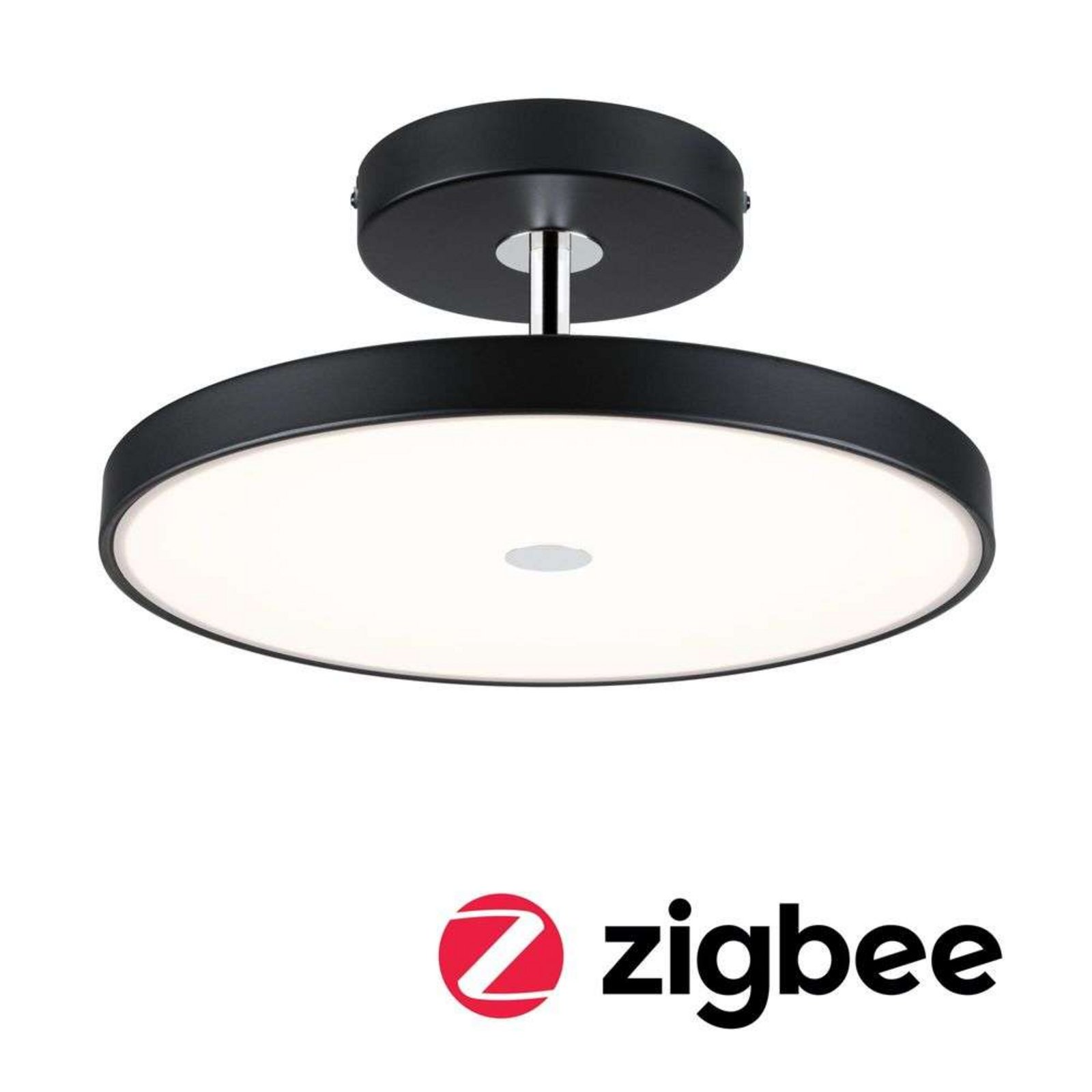 Hildor LED Plafonieră Zigbee Dim. Matt Negru - Paulmann