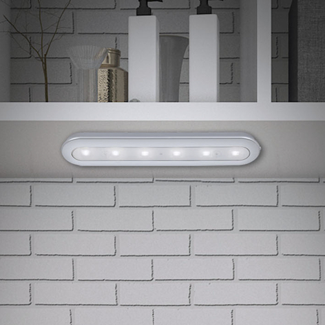 LED-push-light Row, batteri, 6 500 K, 30 cm