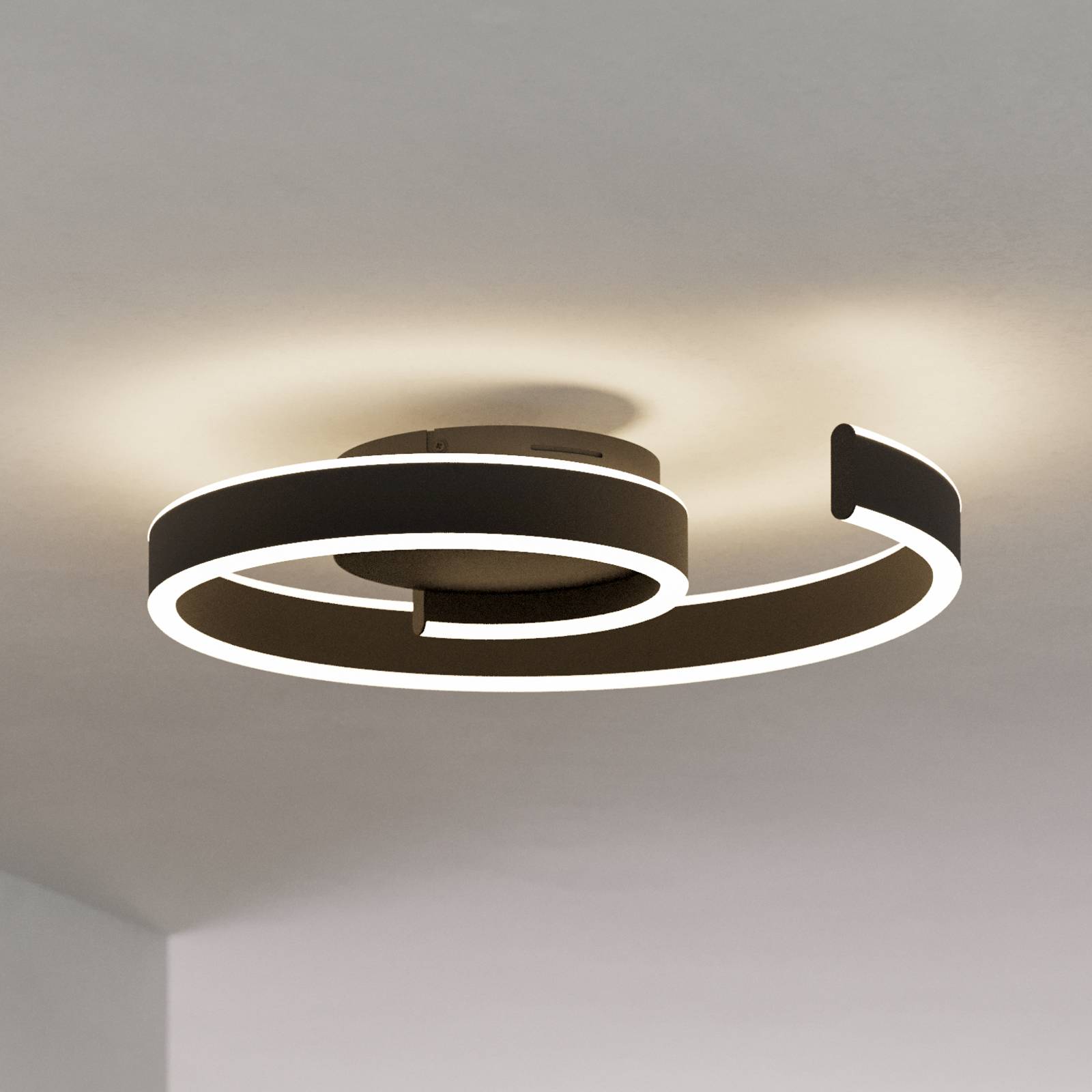 EGLO connect Smart-LED-Deckenleuchte Andabaia-Z, schwarz günstig online kaufen