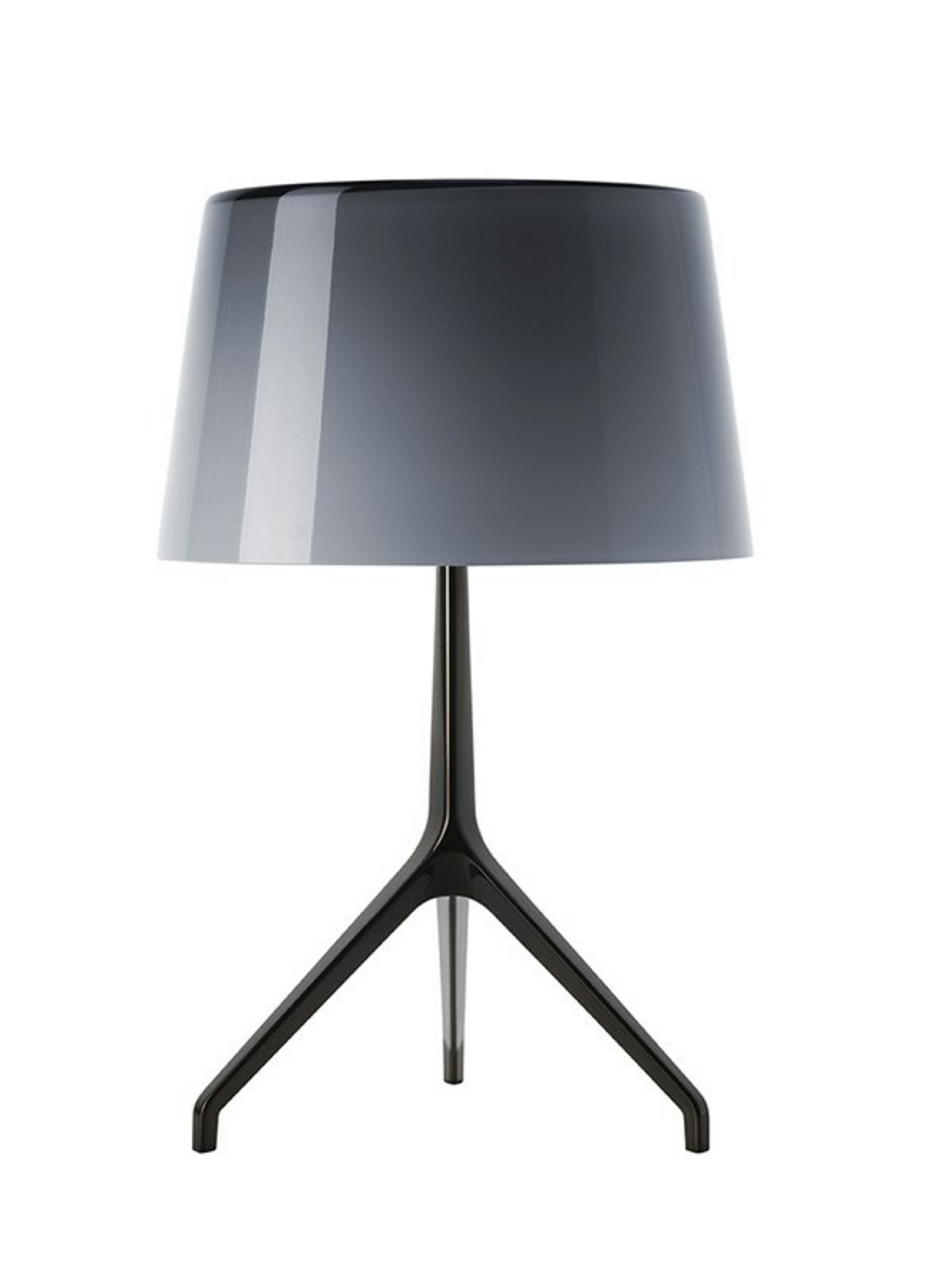 Lumiere XXS Tischleuchte Schwarz Chrom/Grau - Foscarini