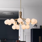 Nuura Apiales 18 pendant light with 18 glass spheres