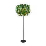 Lampe sur pied Leavy, noir/vert, hauteur 180 cm, à 3 lampes