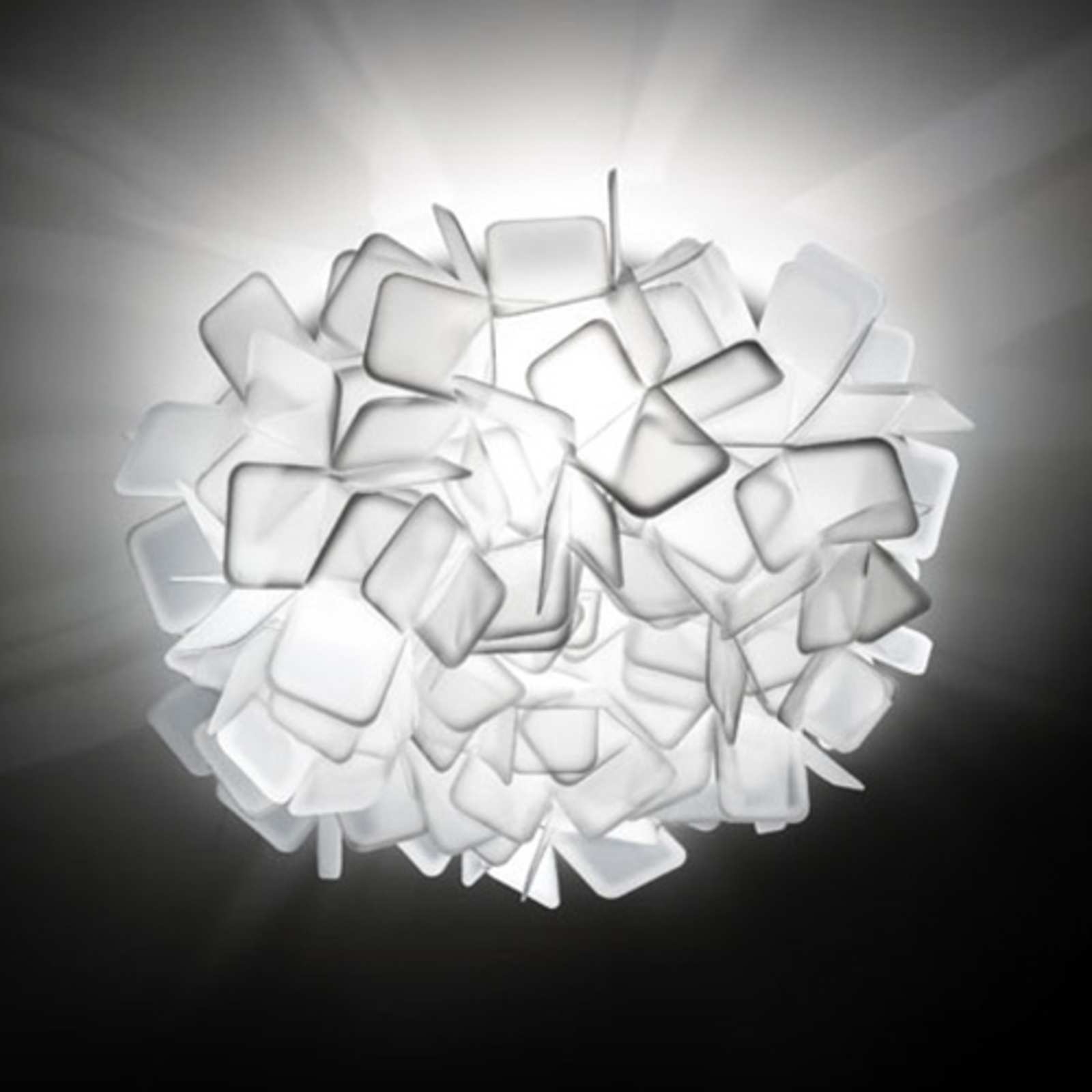 Slamp Clizia - lámpara de pared de diseño, blanco