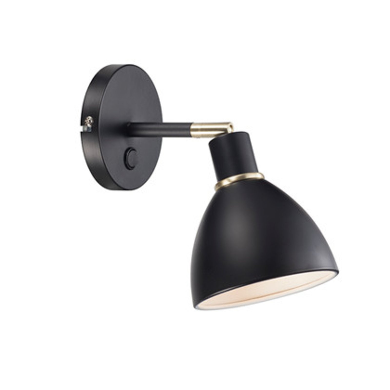 Ray Aplique de Pared Black - Nordlux