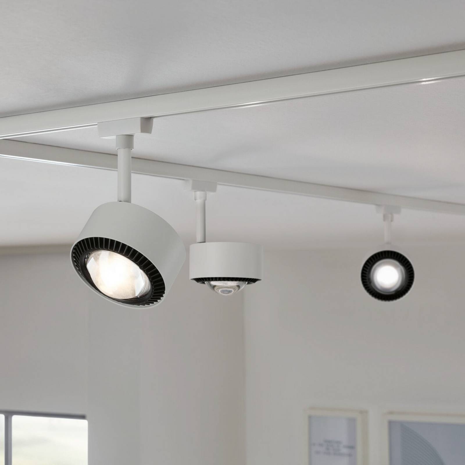 Paulmann Spot LED Paulman URail Aldan, blanc signal, White Switch