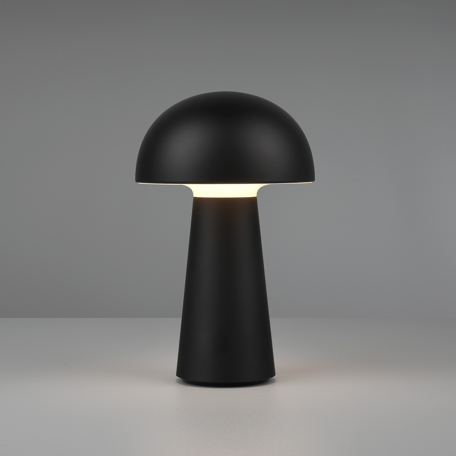 LED-pöytälamppu Lennon, akku, musta