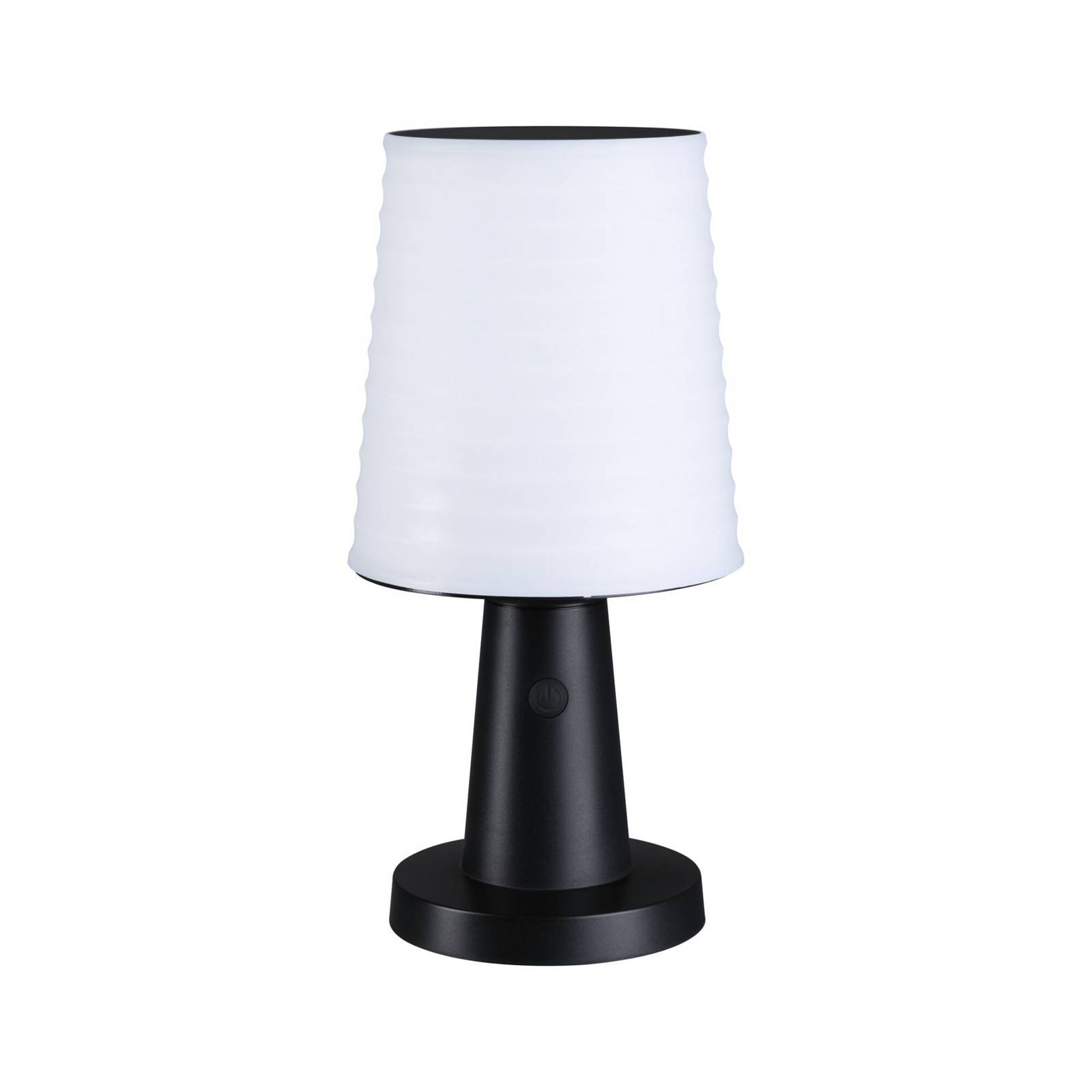 Paulmann LED-Solar-Tischlampe Ilanga, anthrazit, 30 cm, IP44