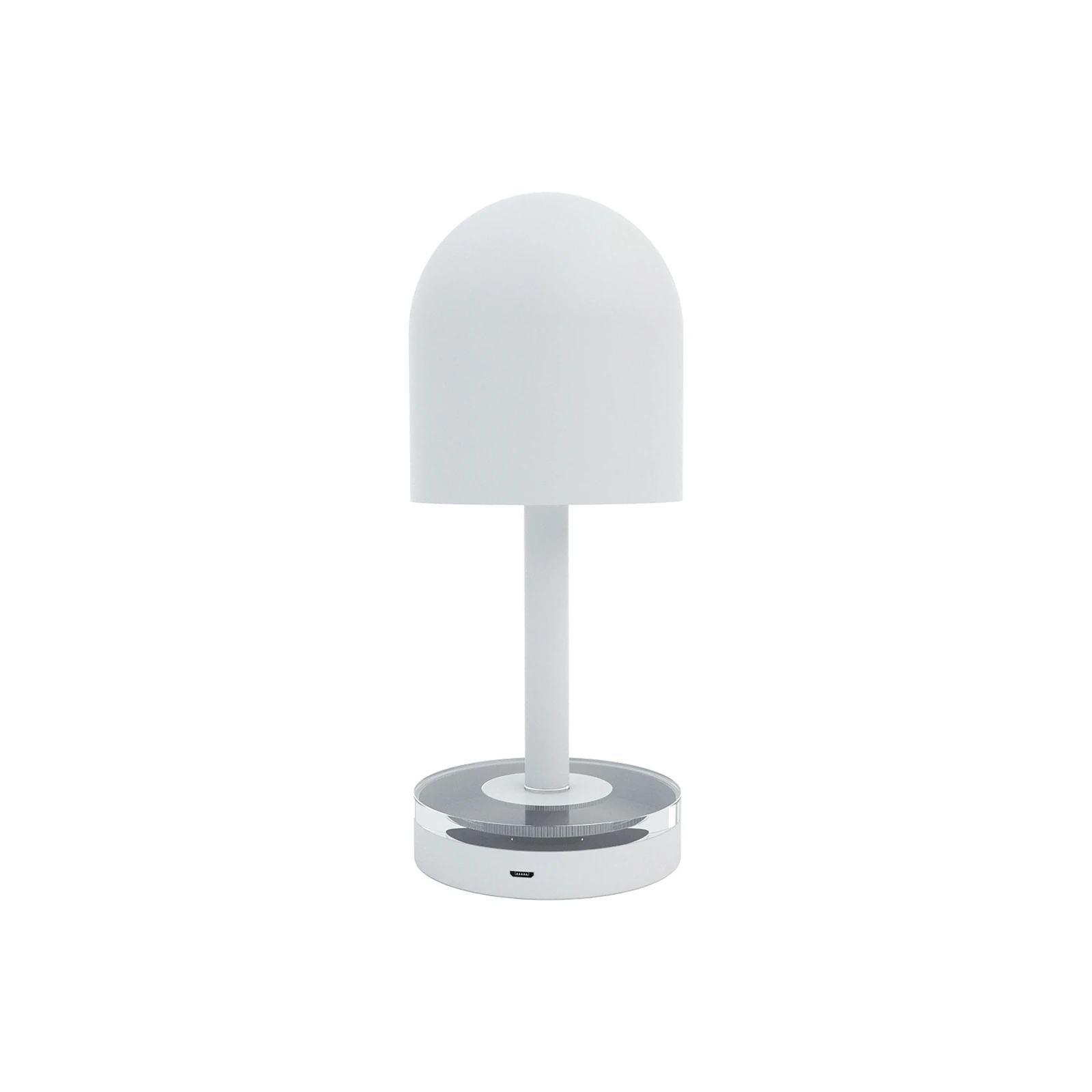 AYTM LED-akutoitega laualamp Luceo, valge, IP44