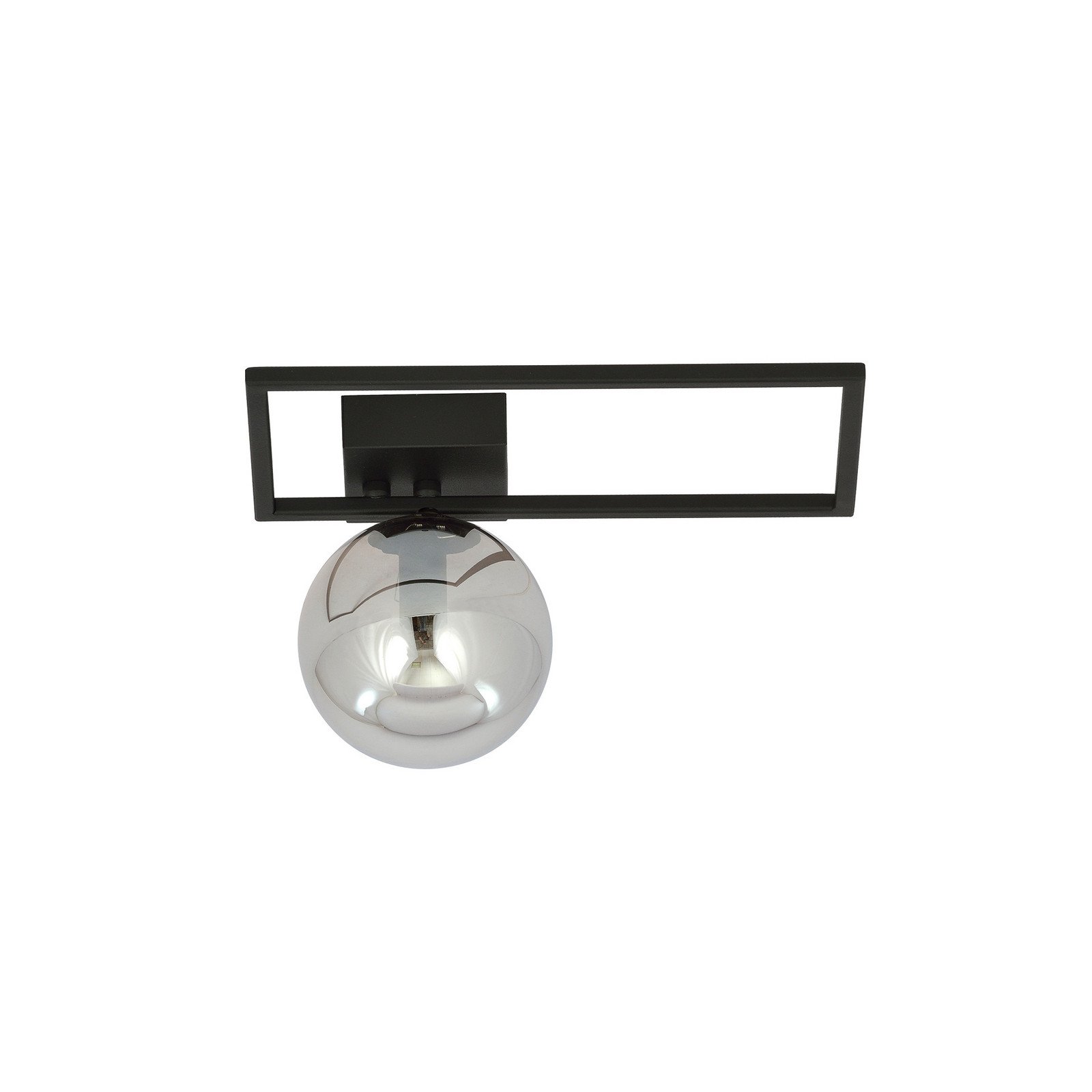 EMIBIG LIGHTING Plafonieră Imago 1D 1 bec negru/grafit - Camera de zi / sufragerie - modern - negru grafit - Metal
