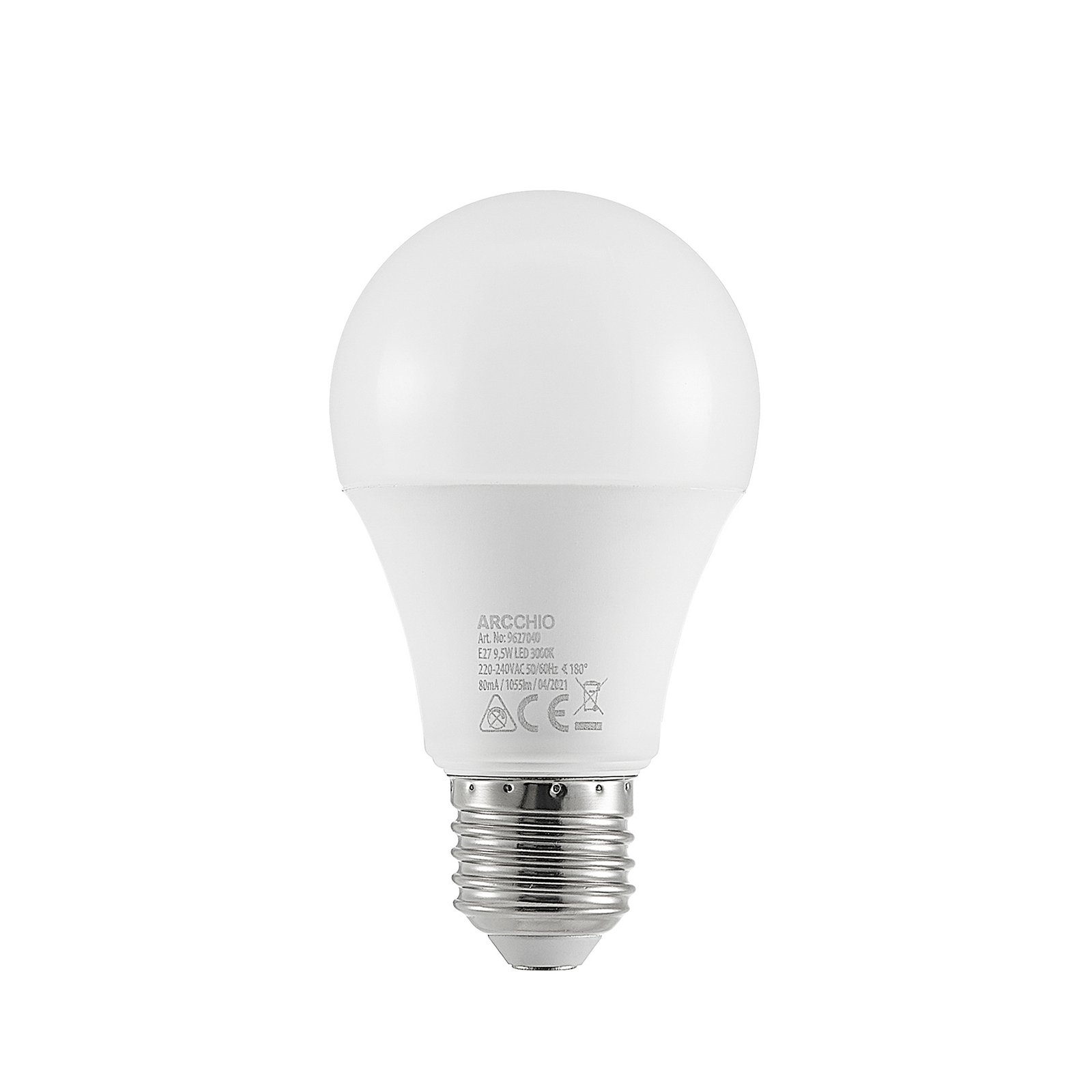 Lâmpada LED 9,5W (1055lm) 3000K E27 - Arcchio