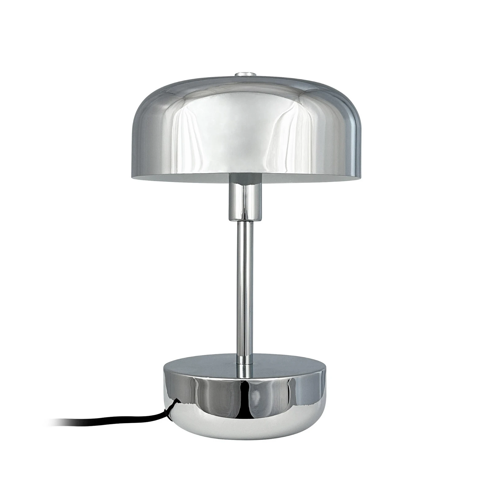 Dyberg Larsen galda lampa „Haipot“, IP20, hromēta