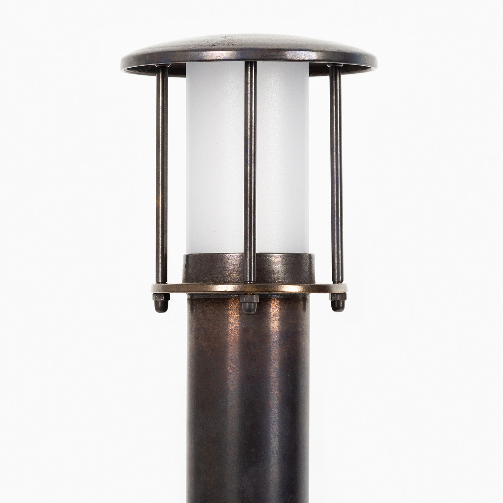 Wegelampe Resident 2 aus Messing, bronze