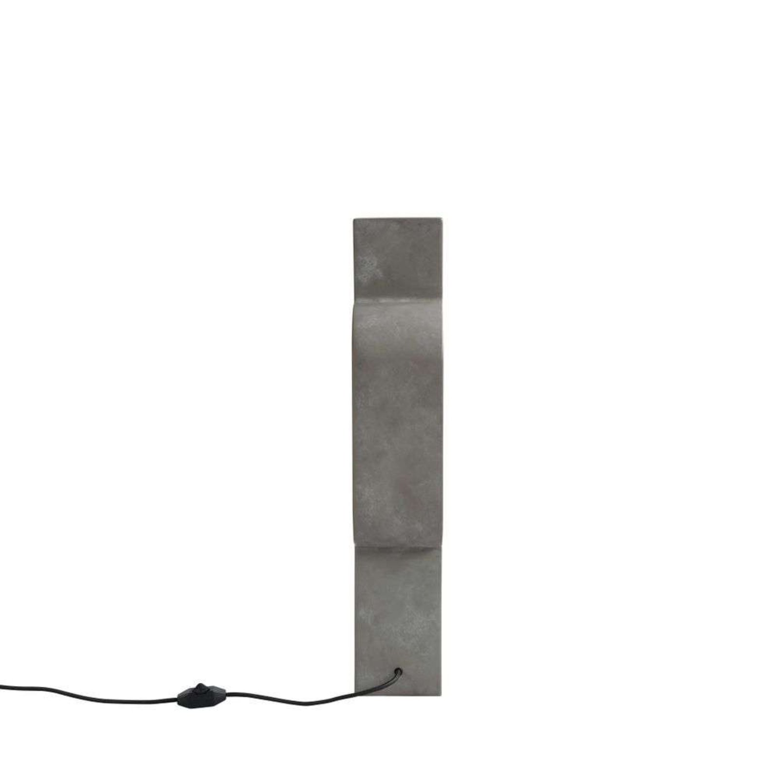 Sitting Man Floor Lamp Big Dark Grey - 101 Copenhagen