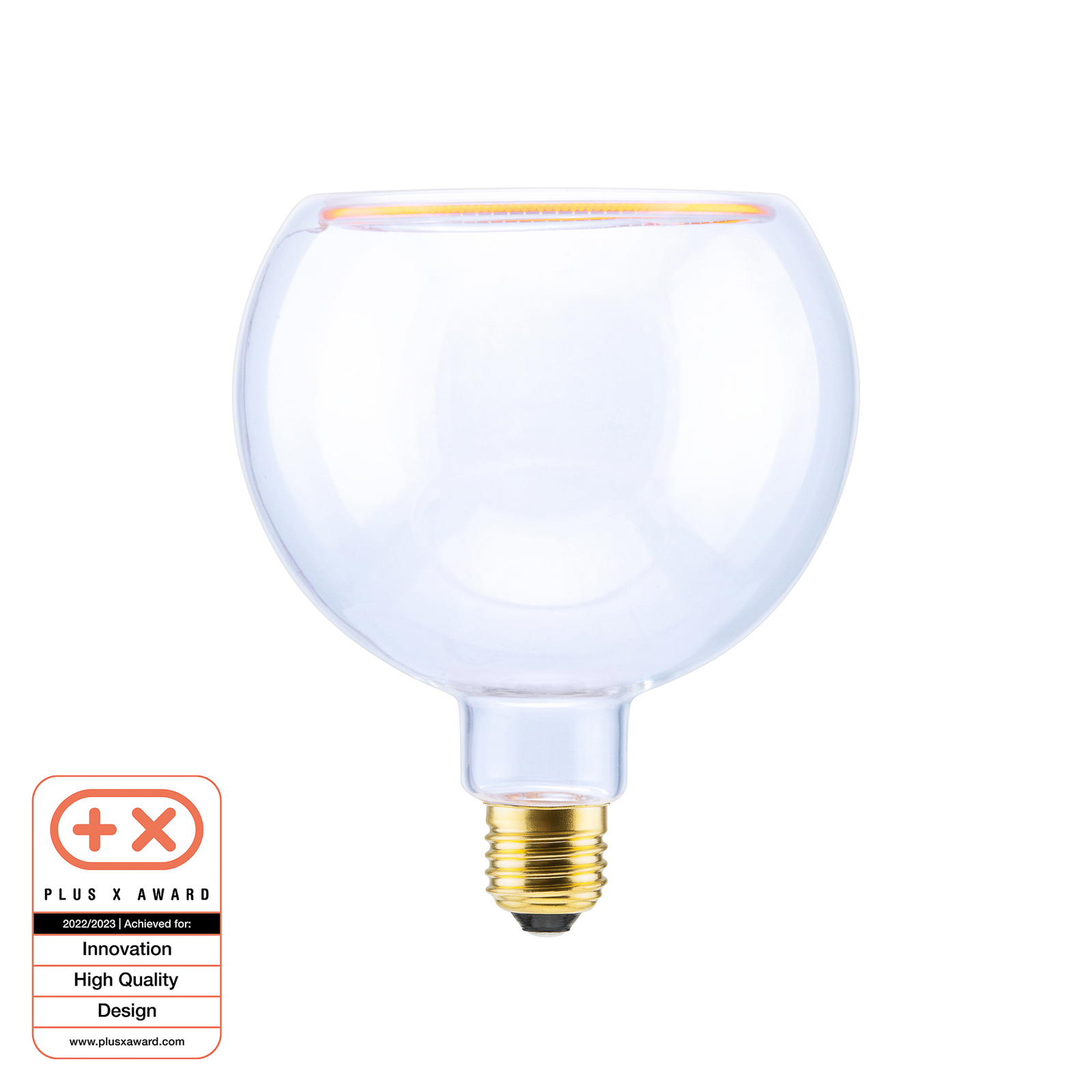 SEGULA LED-Floating-globe-lamppu G125 E27 4,5W