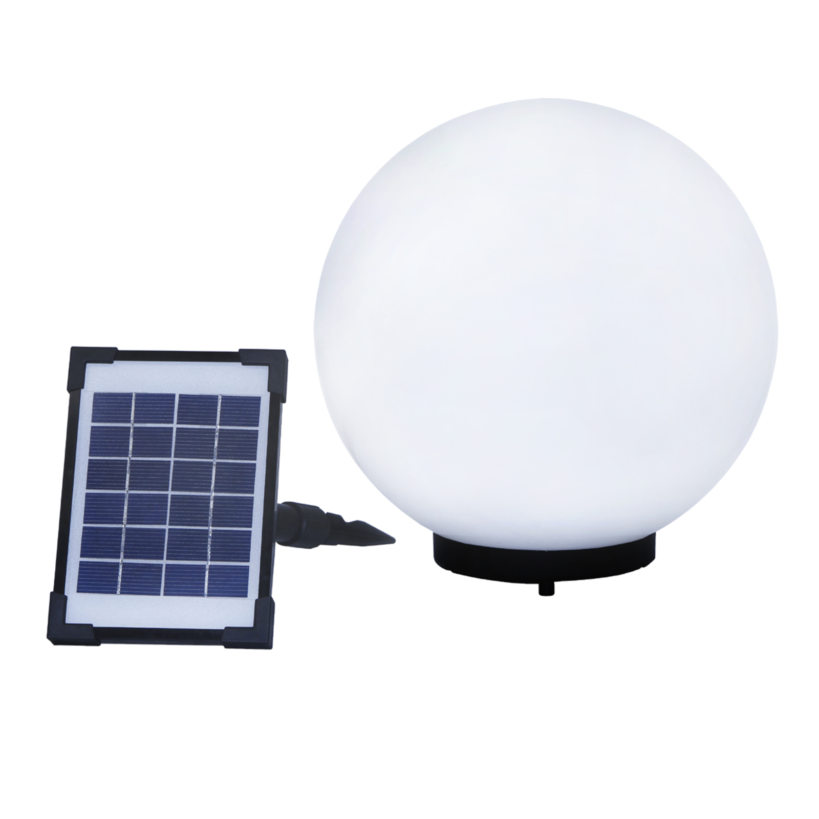 Esotec Decorative spherical solar lamp Mega Ball 50 cm, plastic, energy efficiency: A+