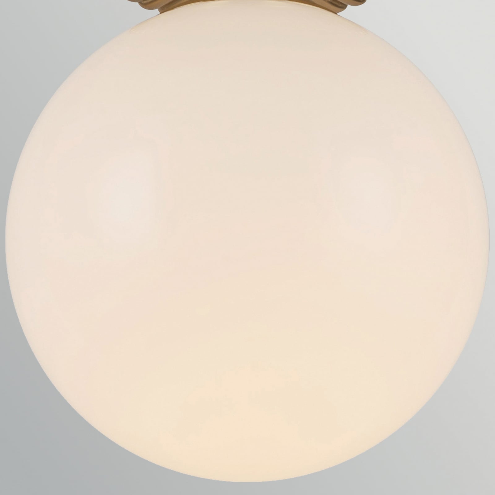Deckenlampe Otis, goldfarben/opal, Ø 20 cm, Glas, IP44, E27 Deckenlampe Otis, goldfarben/opal, Ø 20 cm, Glas, IP44, E27