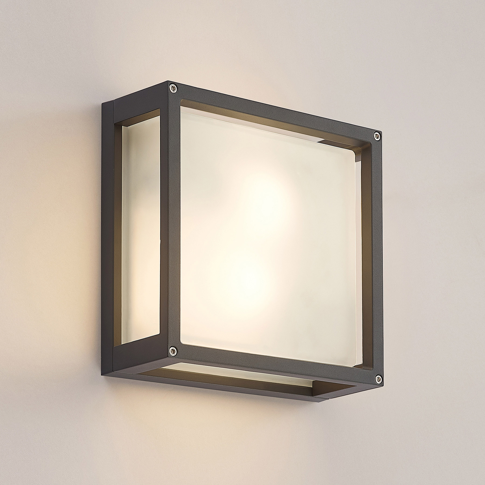 ELC Soleila kültéri fali lámpa, 25 cm x 25 cm