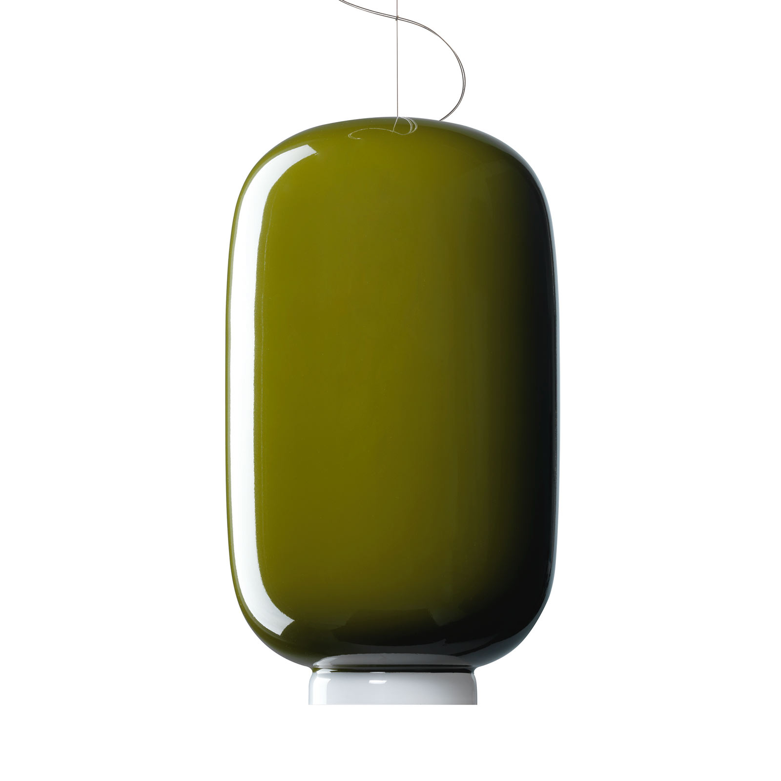 Foscarini Chouchin 2 LED-hengelampe, grønn