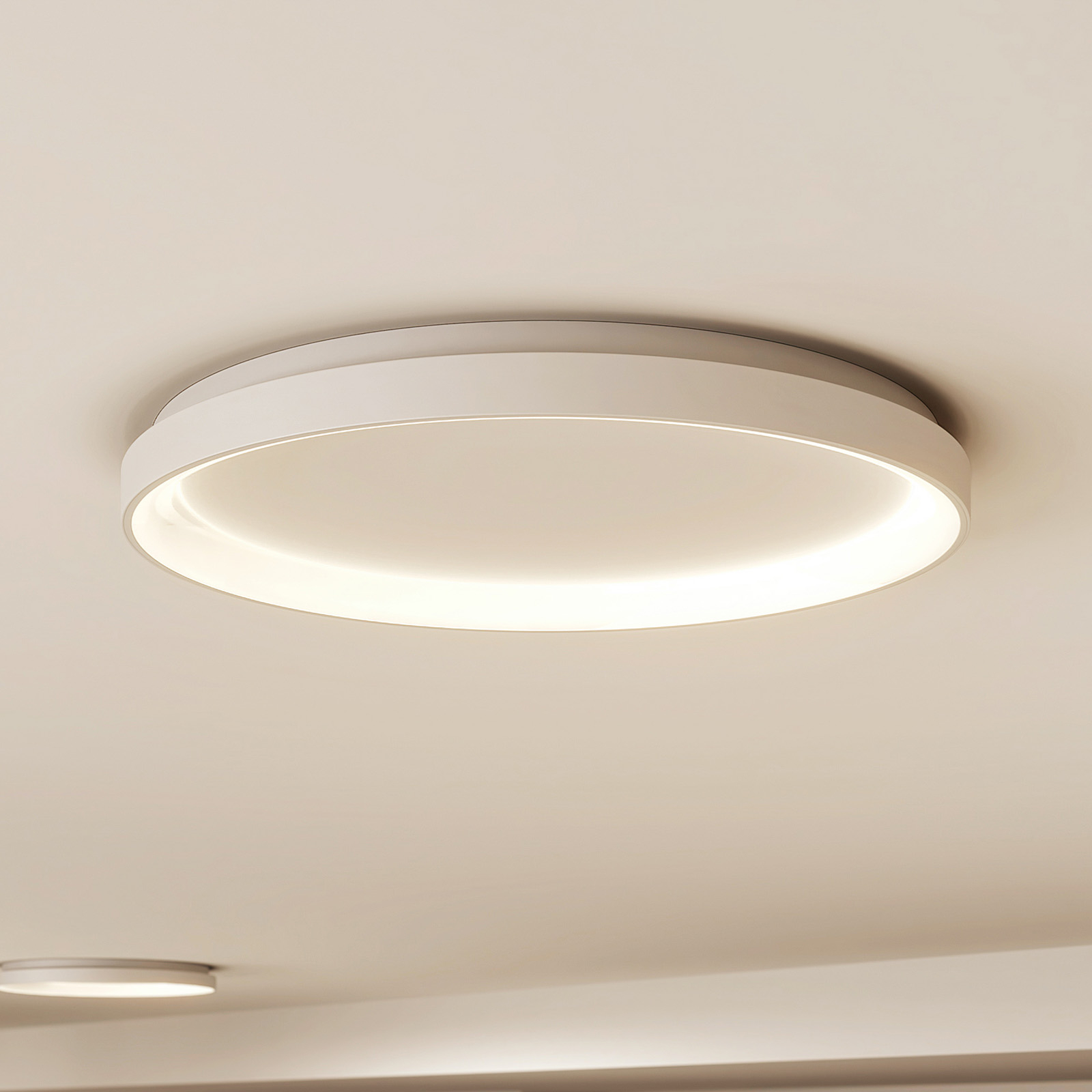 Arcchio Vivy plafonnier LED, blanc, 58 cm