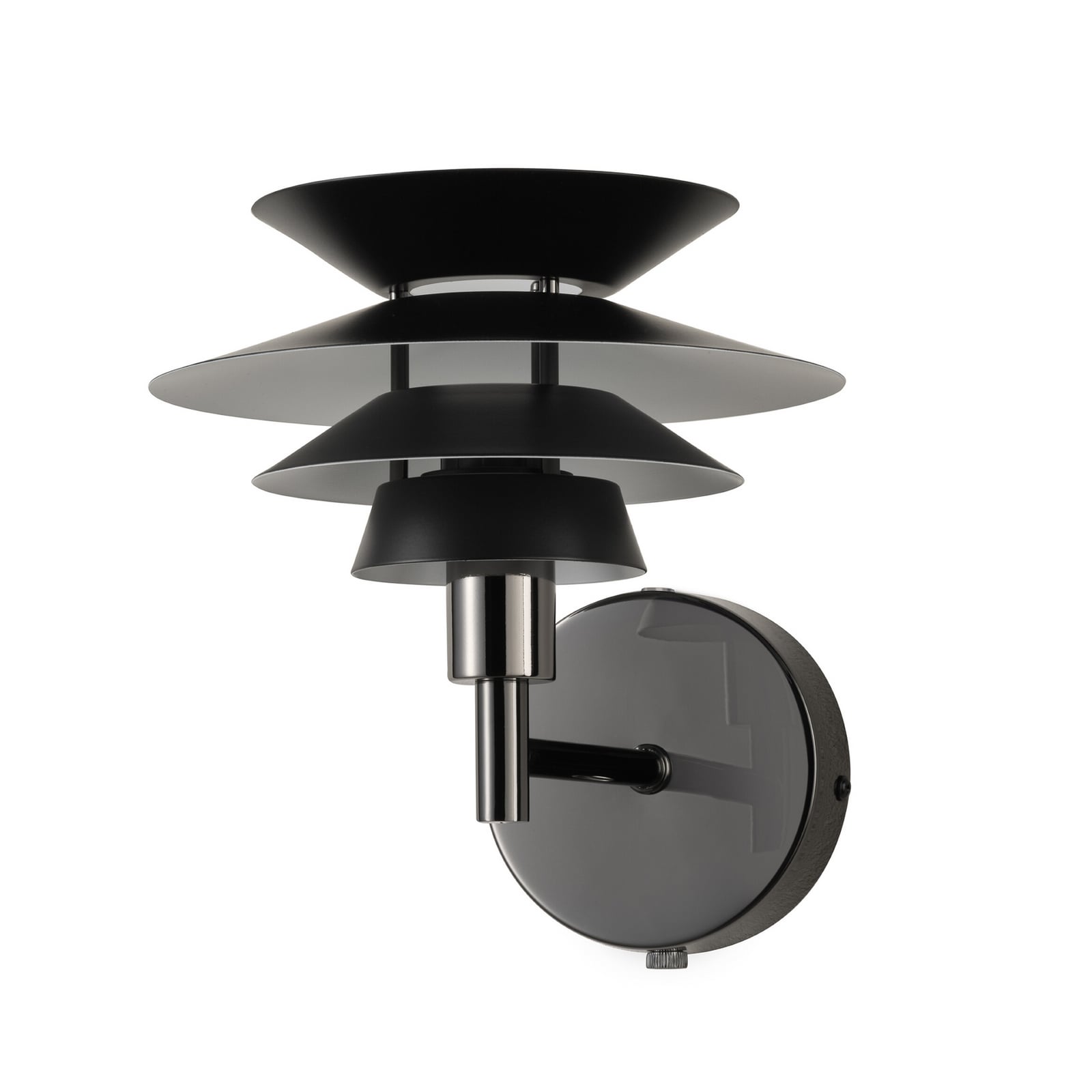 OSRAM Φωτιστικό τοίχου Decor Element μαύρο Ø 20cm Μεταλλικός διακόπτης OSRAM Φωτιστικό τοίχου Decor Element μαύρο Ø 20cm Μεταλλικός διακόπτης