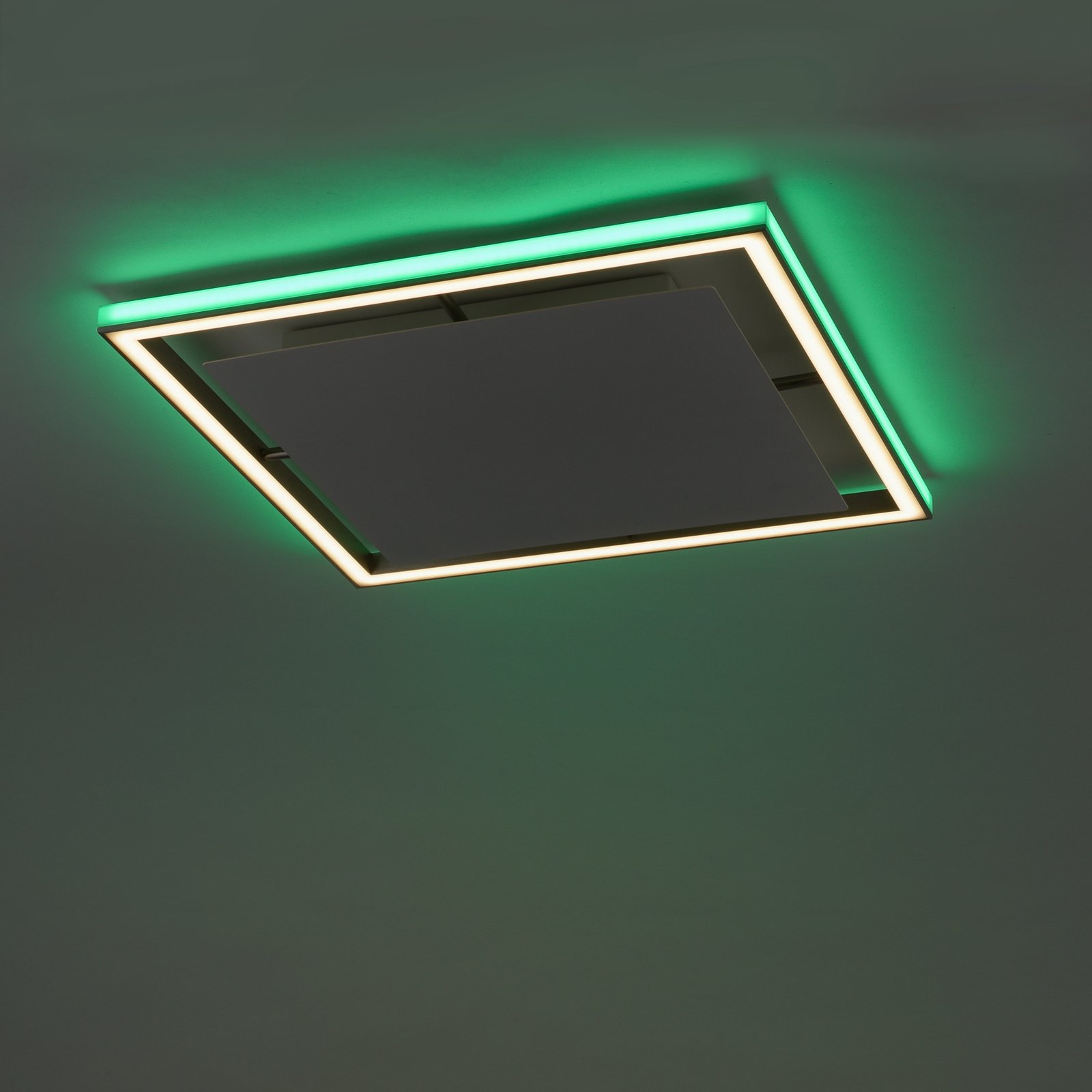 Paul Neuhaus Helix lampa sufitowa LED kwadrat 50cm