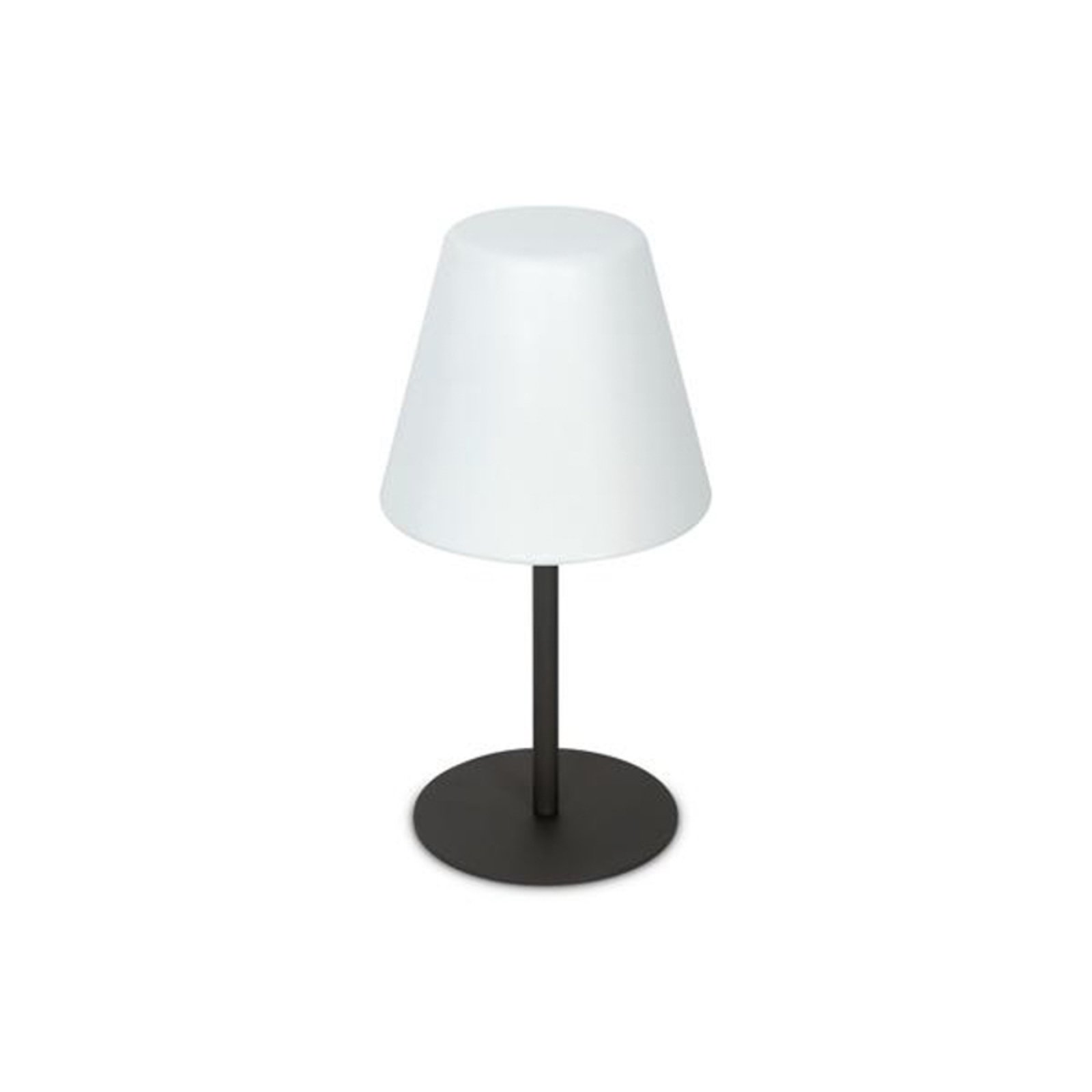 Vonkajšia stolová lampa Ideal Lux Arcadia, antracitová, výška 53 cm