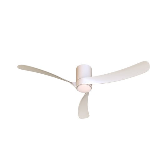 LED-takfläkt Nemo II L vit DC tyst CCT – Mantra