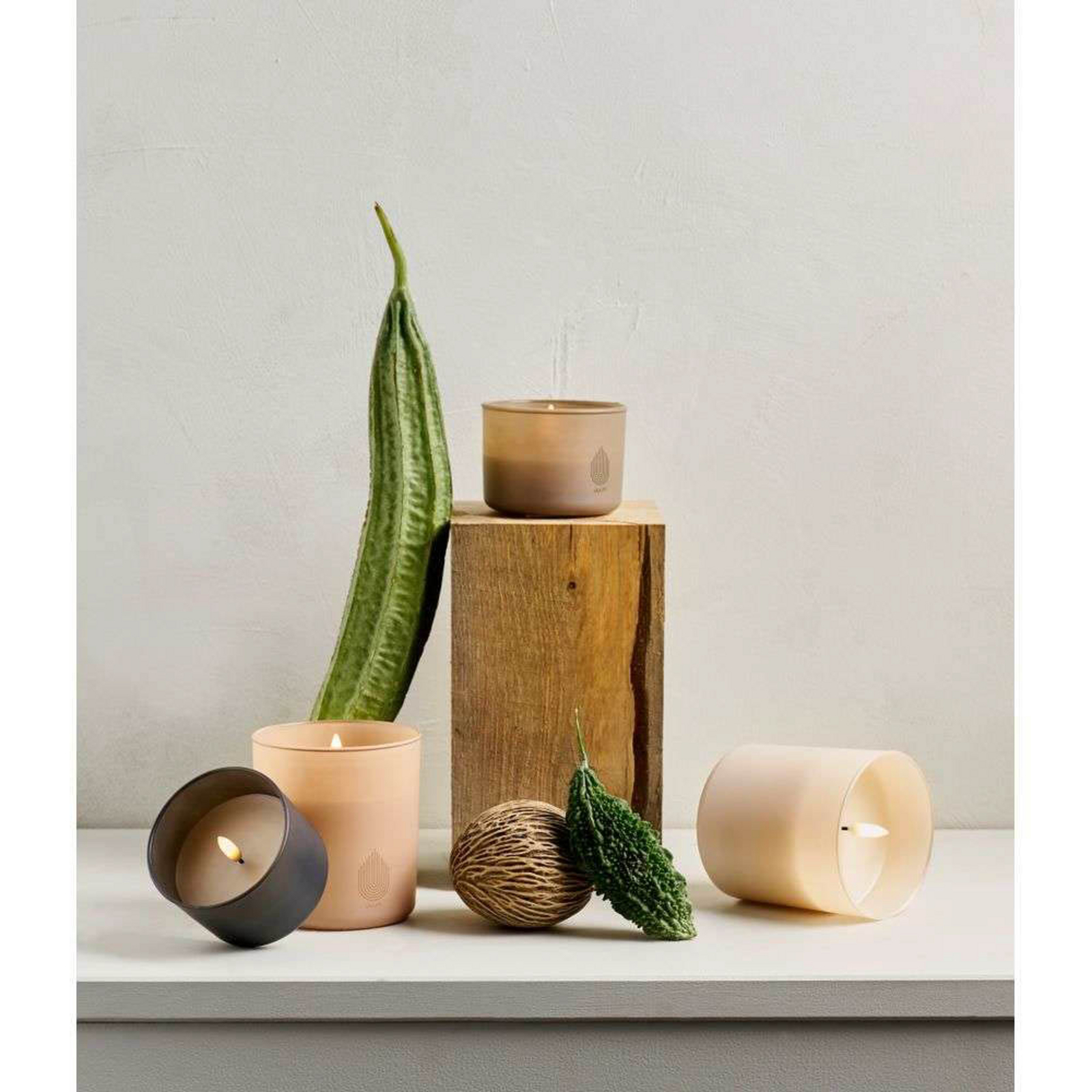 Glas Hell 2-pack 6x7 cm Sandstone - Uyuni Lighting