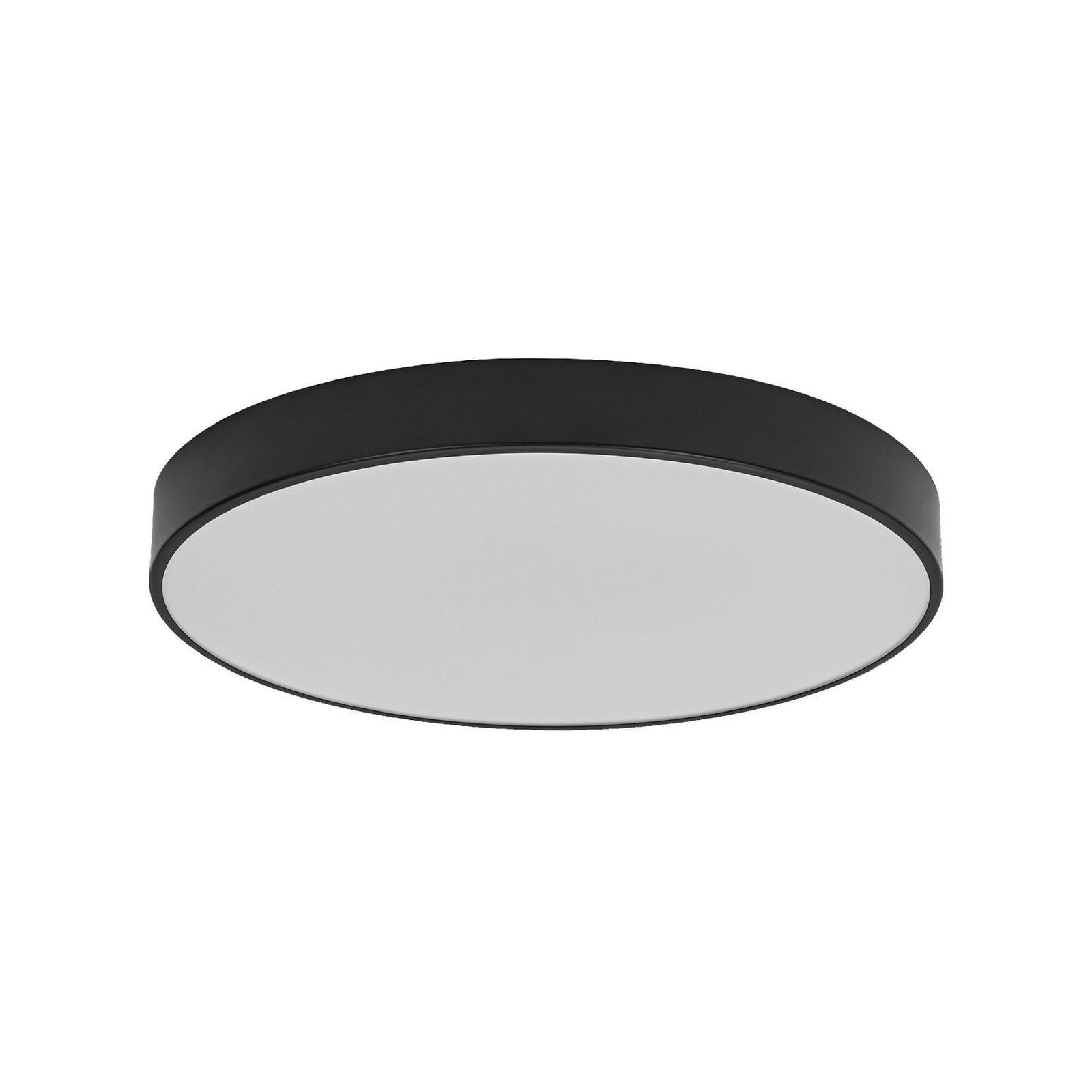 OSRAM LED-Deckenlampe ORBIS SLIM MOIA schwarz Ø 48 cm Metall