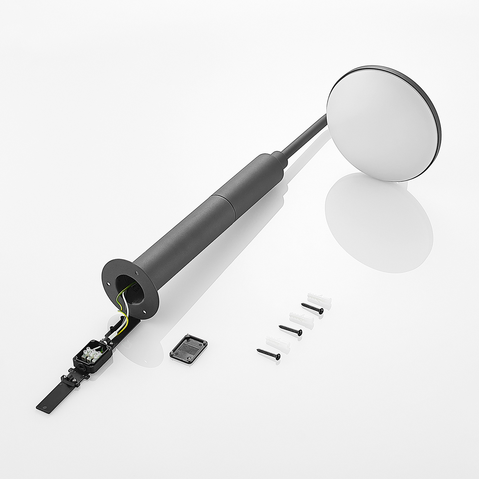 Arcchio Fineria LED-Sockelleuchte aus Aluminium