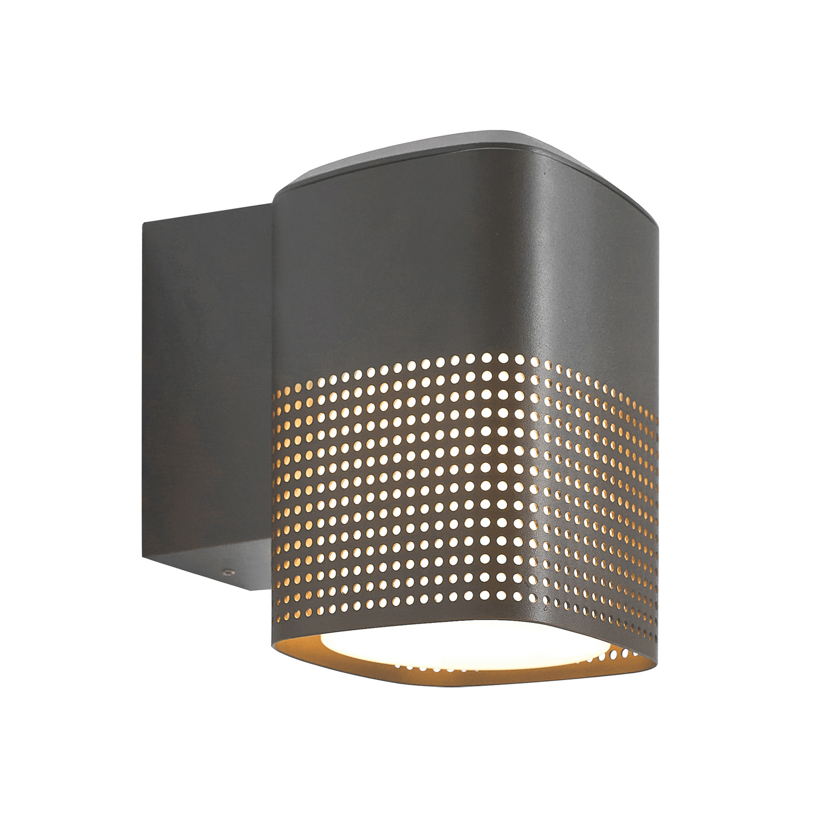 Venkovní nástěnné svítidlo Sidara Seaside, antracitová, IP54, E27 Venkovní nástěnné svítidlo Sidara Seaside, antracitová, IP54, E27