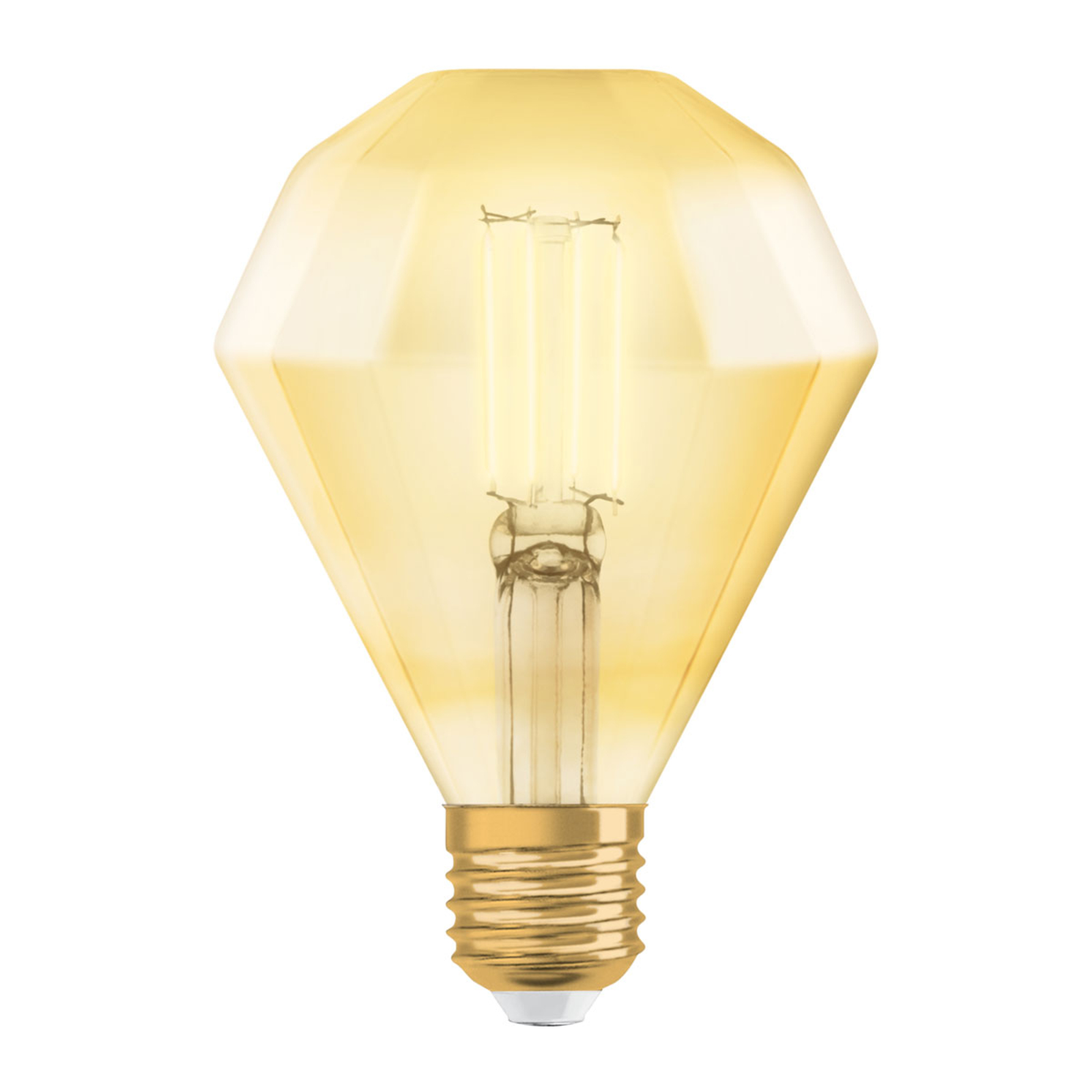 OSRAM LED-lamppu E27 4W Vintage Diamond 824 kultainen