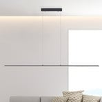 PURE LED hänglampa Lite, antracit, 160 cm, CCT, dimbar