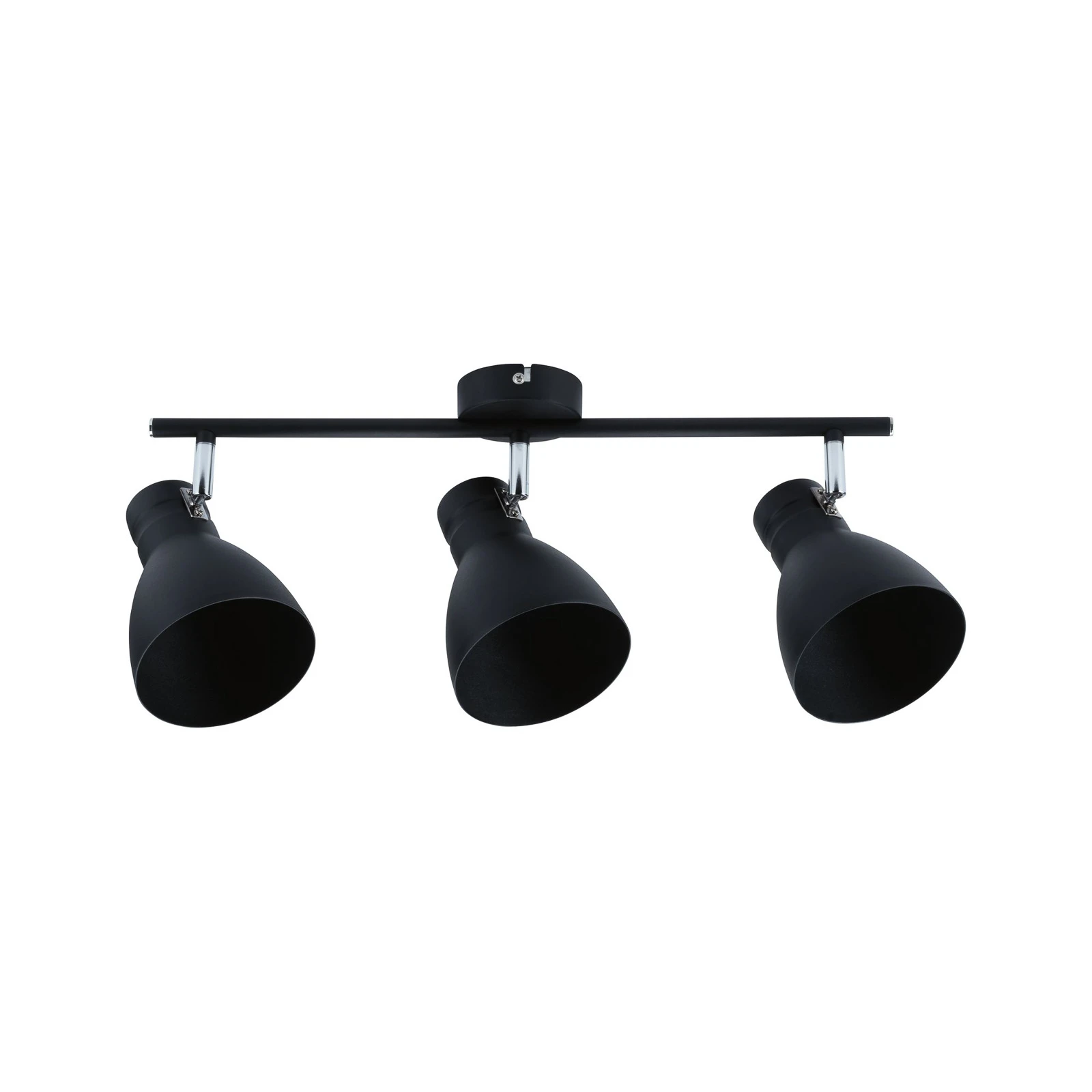 Paulmann Davy plafondlamp, zwart, 3-lamps