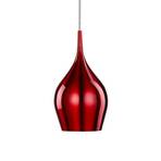 Lámpara colgante Vibrant Ø 12cm, rojo