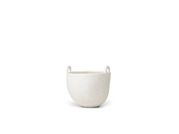 Speckle Pot de Fleurs Small Off-White - Ferm Living