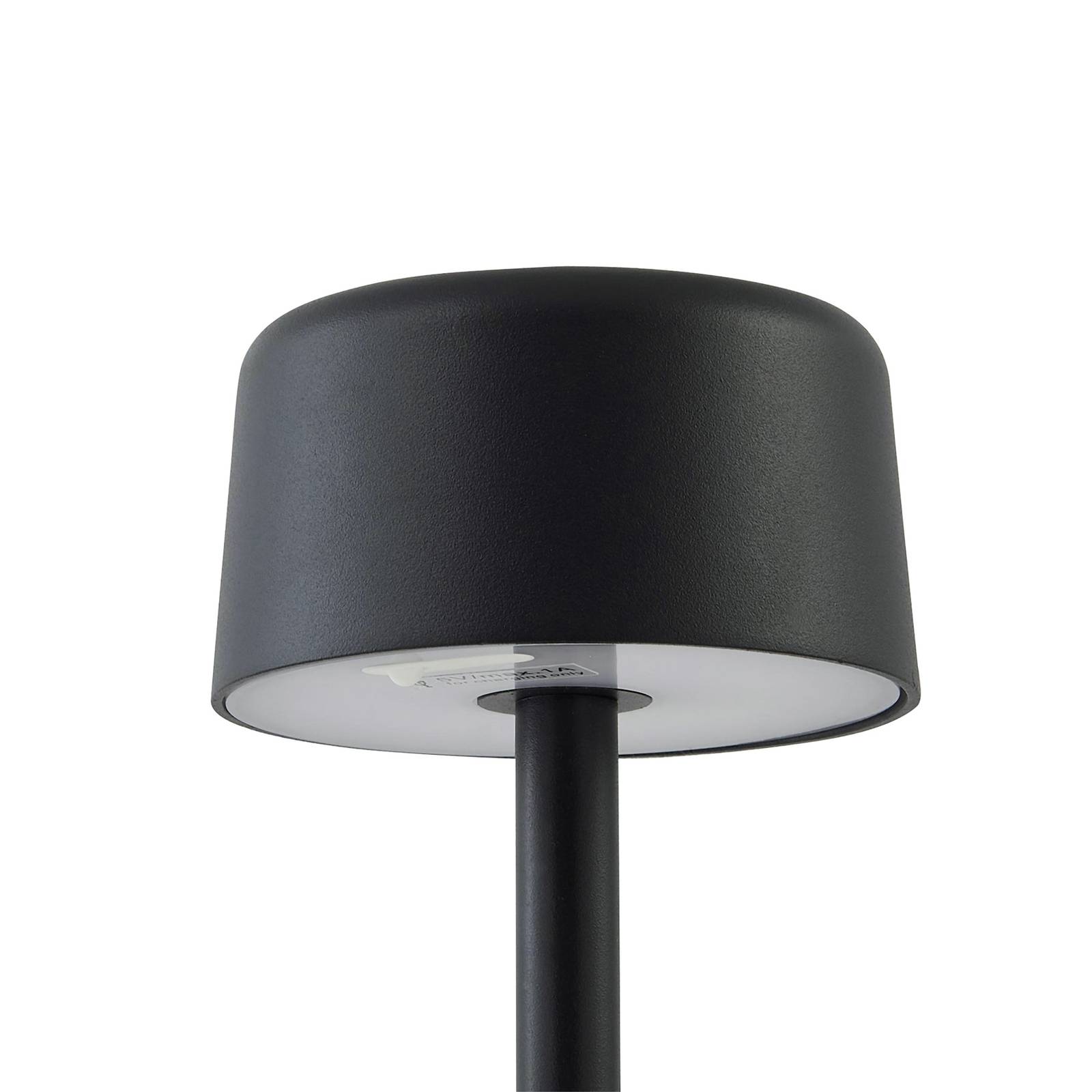 Lampa stojąca LED Isason, czarny, aluminium, Ø 11 cm