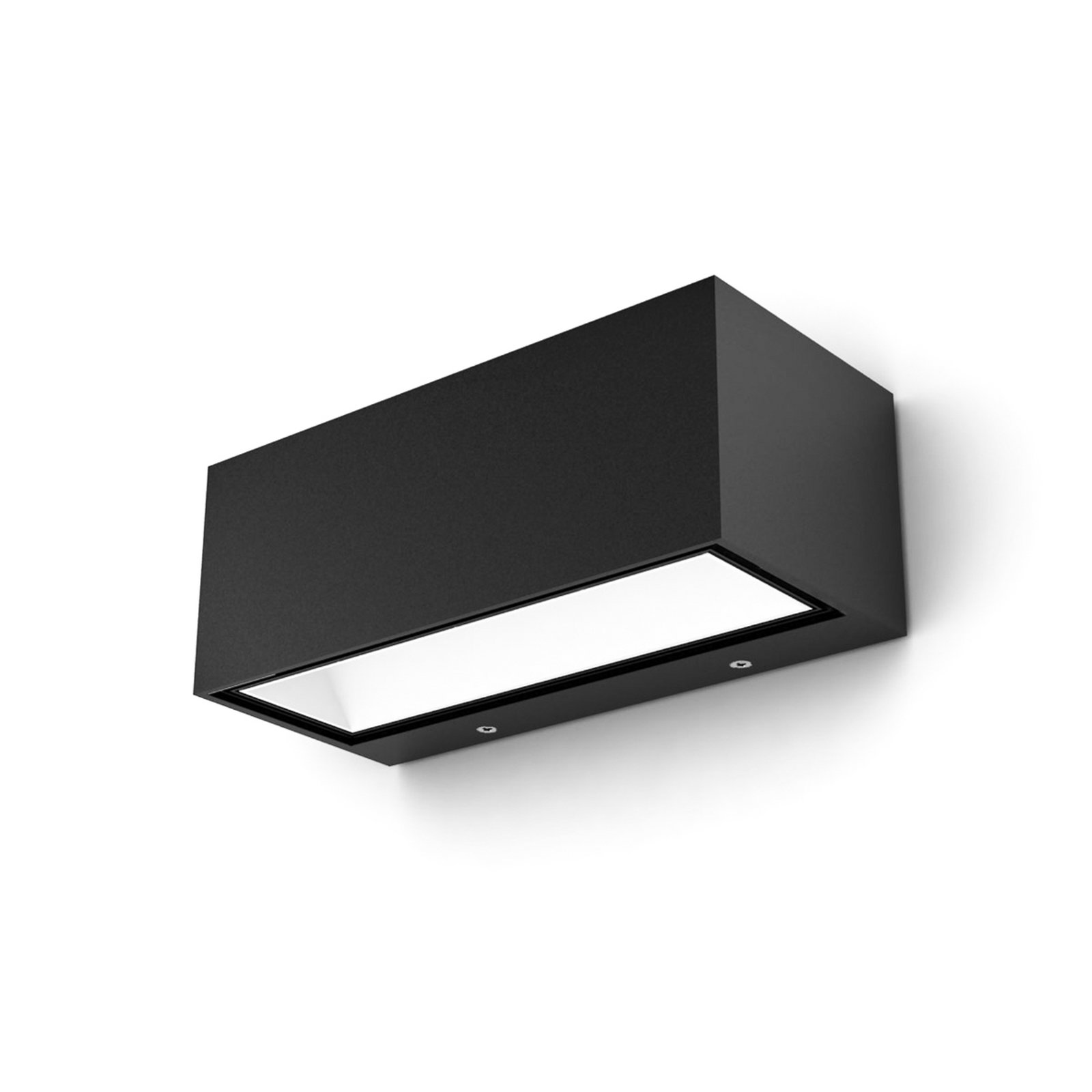 LED-Außenwandlampe Gemini, 22cm, 4.000K, anthrazit