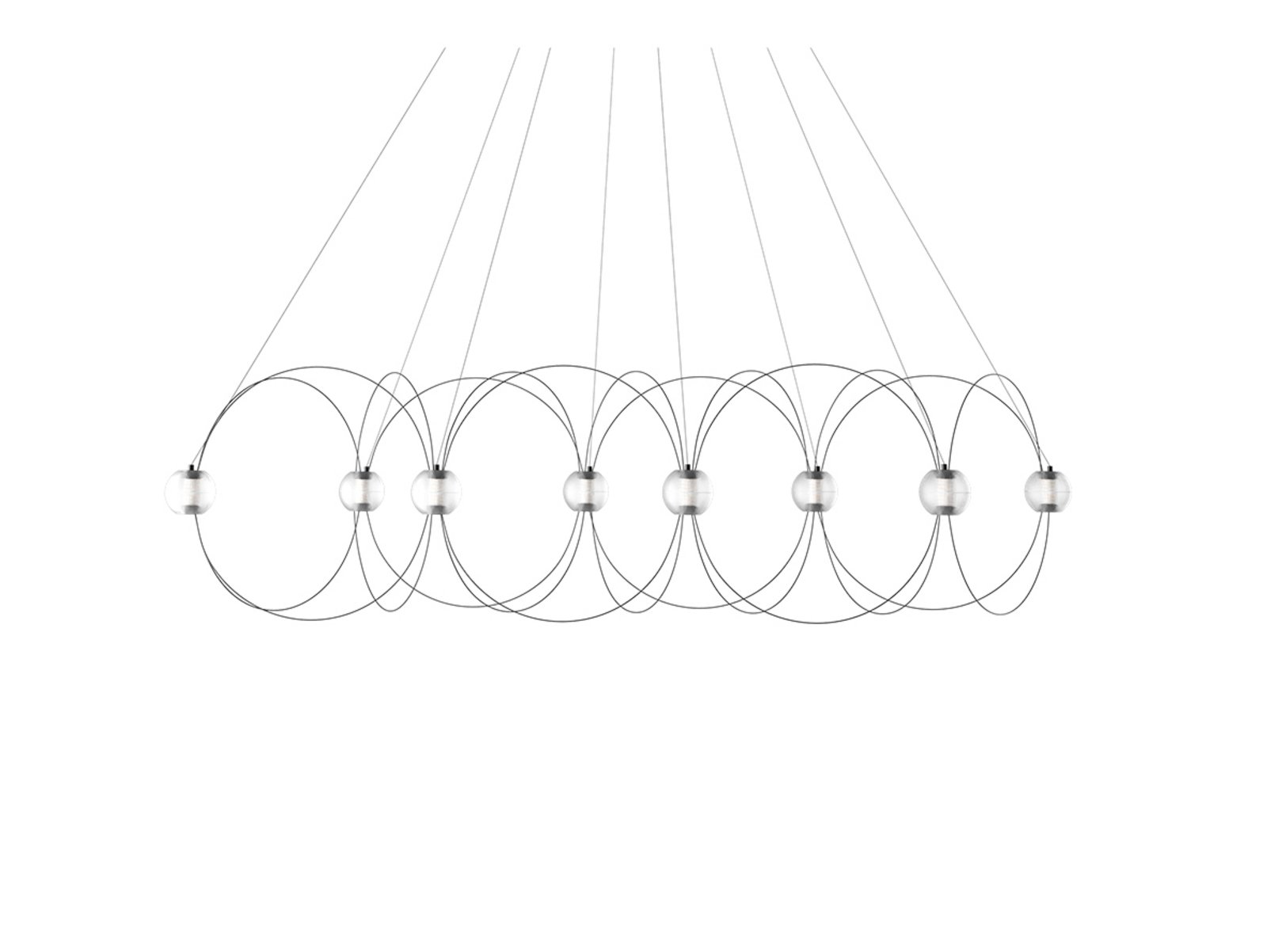 Munari 8 Taklampa Svart - DCW