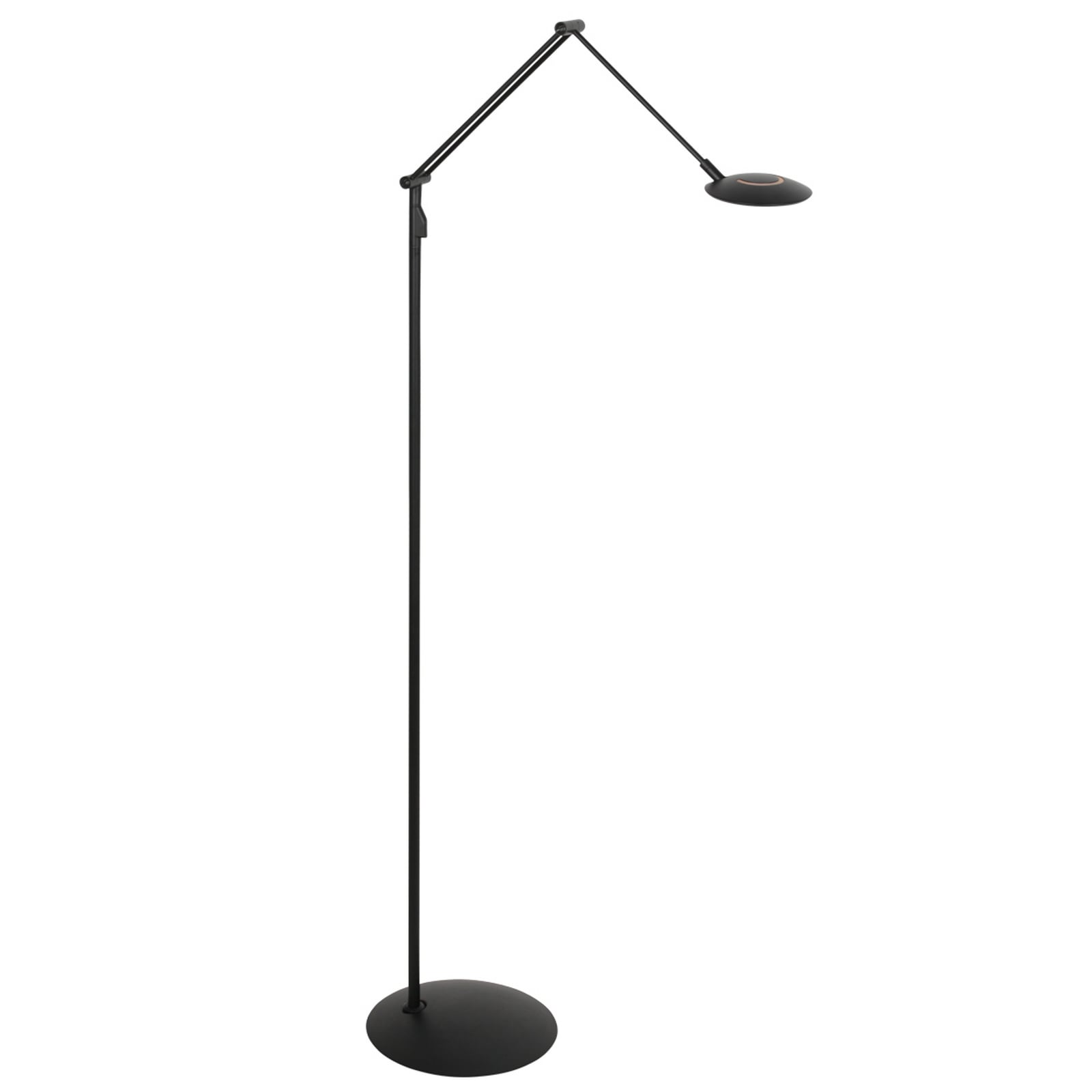 LED-golvlampa Zenith2, 1 lampa, svart, CCT, fjärrkontroll