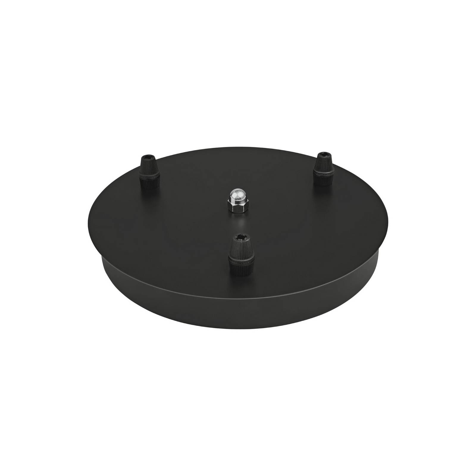 OSRAM Baldachin VINTAGE 1906 PENDULUM, schwarz, Ø 20 cm