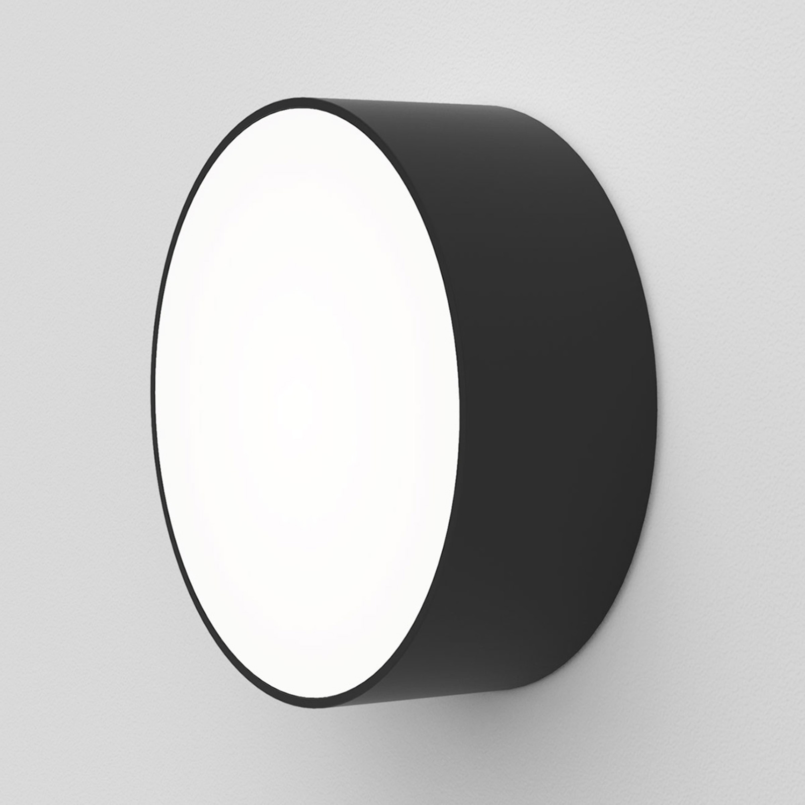 Astro Kea Round 150 LED-Wandleuchte schwarz