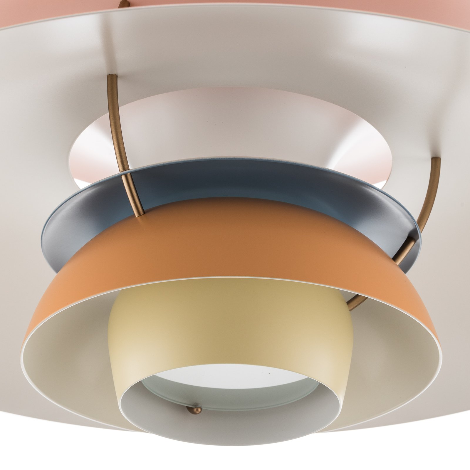 Louis Poulsen PH 5, designer függő lámpa narancs